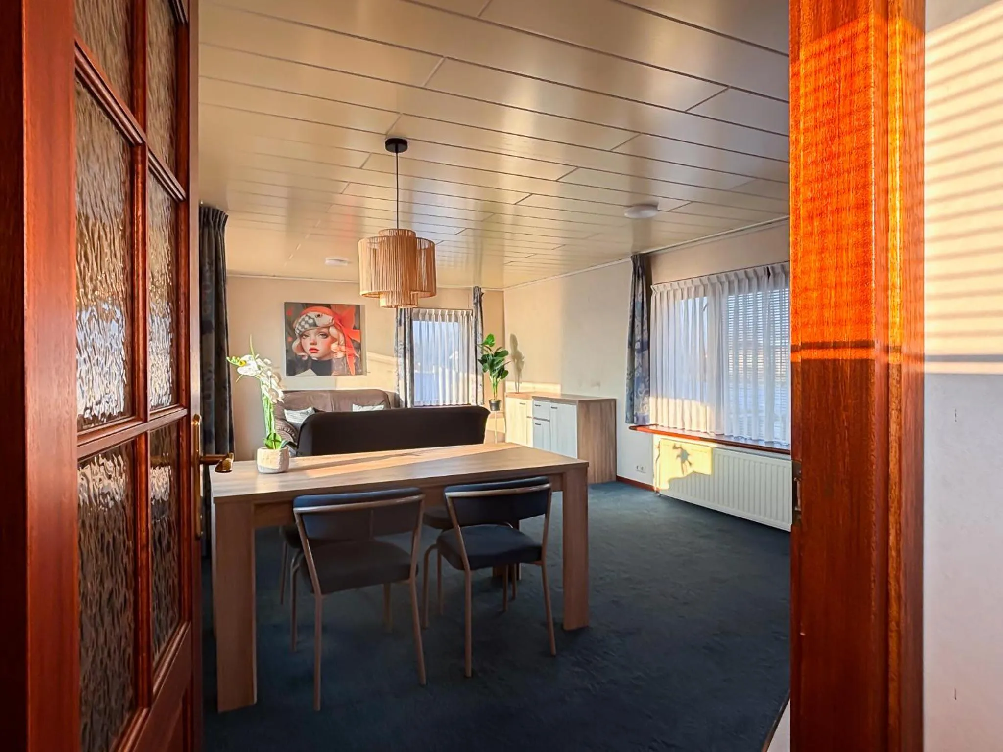 Living room in VISSERSLUST Rooms, Apartments and Houseboats