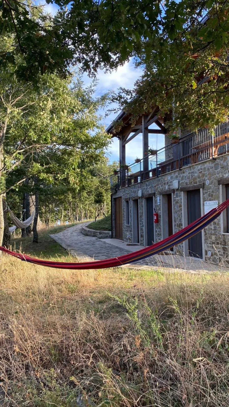 Garden view in Rifugio Radura del Grano