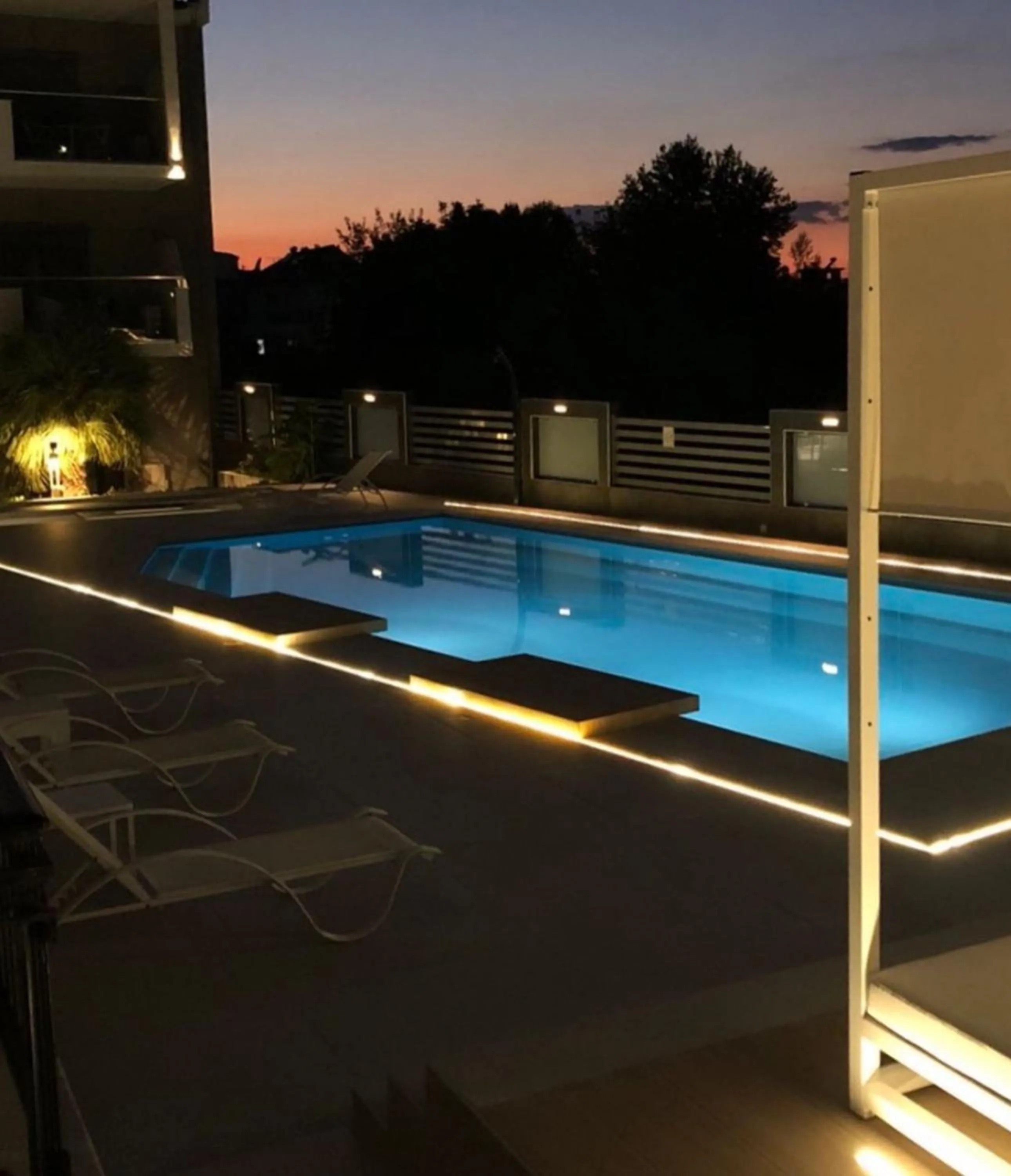 Swimming pool in Galaxy City Hotel