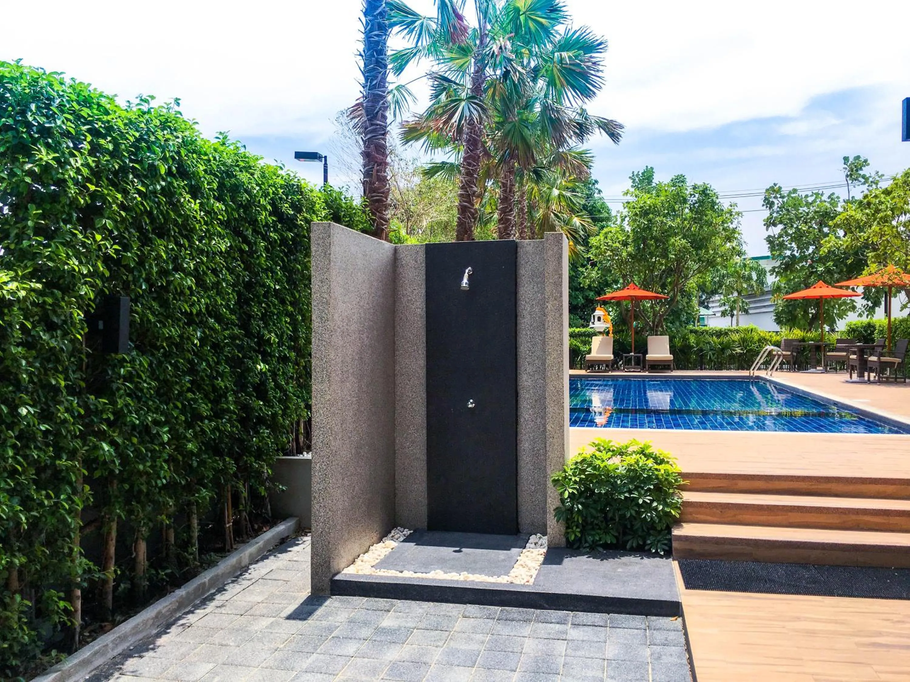 Swimming pool in Fortune Hotel Buriram