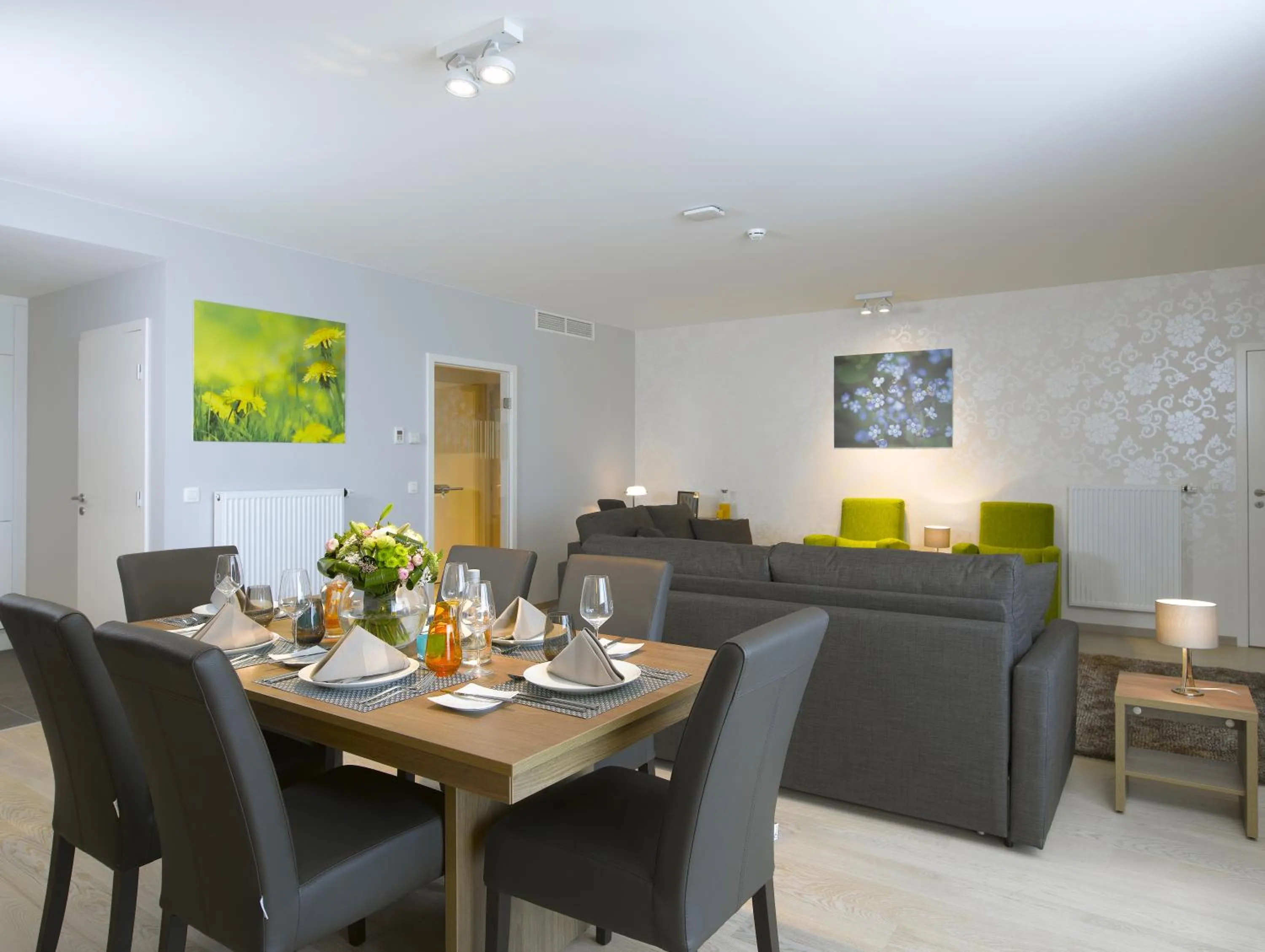 Dining area in Thon Residence Florence Aparthotel