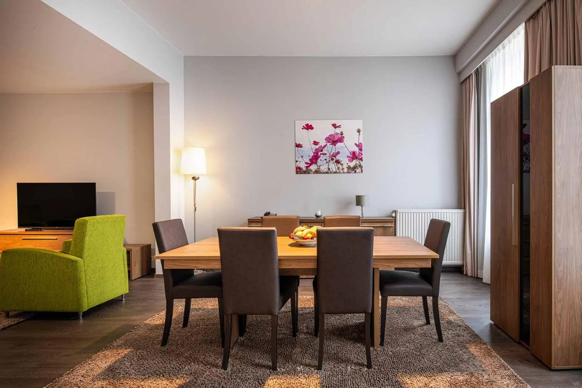 Living room in Thon Residence Florence Aparthotel