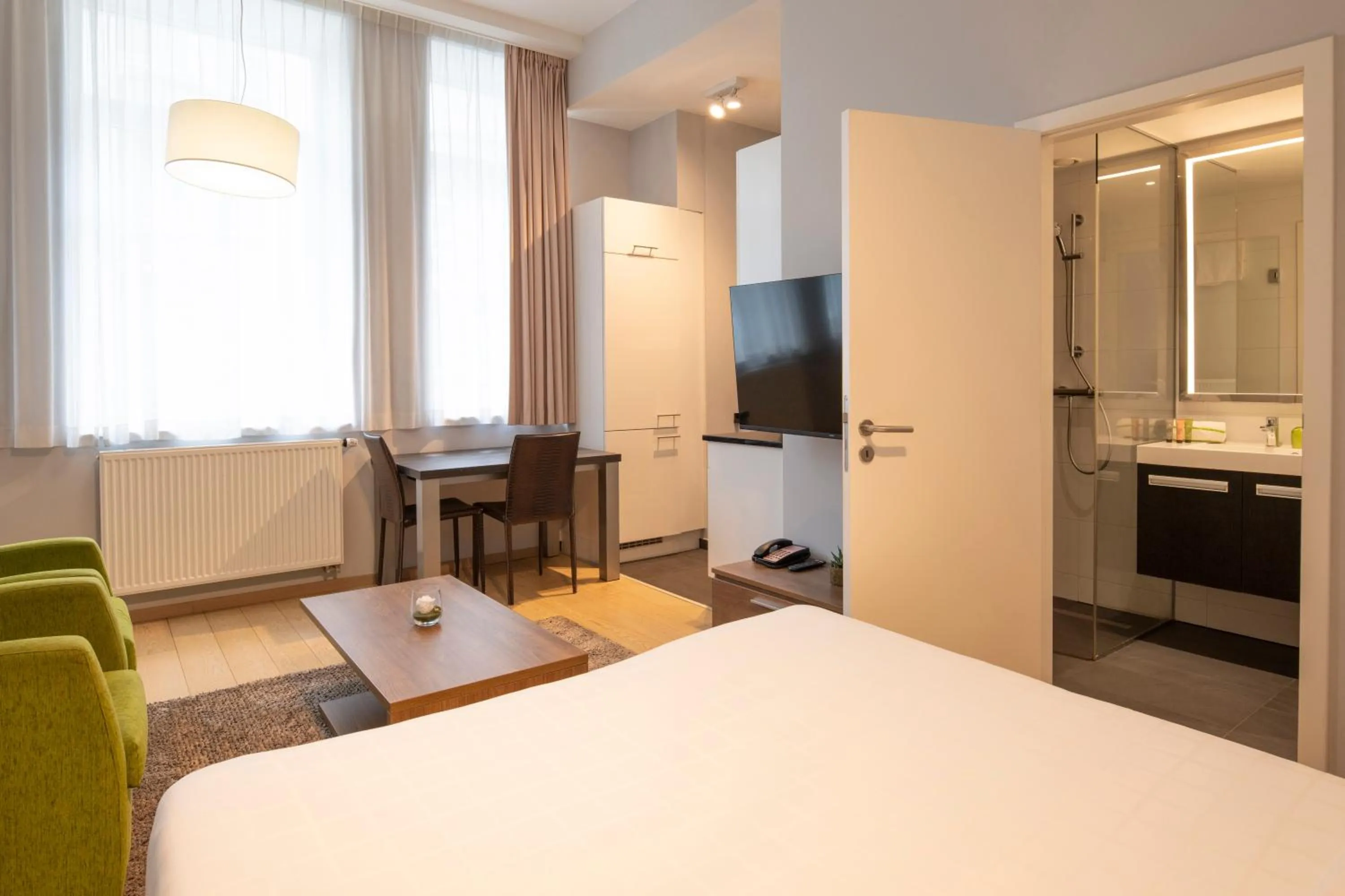 Bedroom in Thon Residence Florence Aparthotel