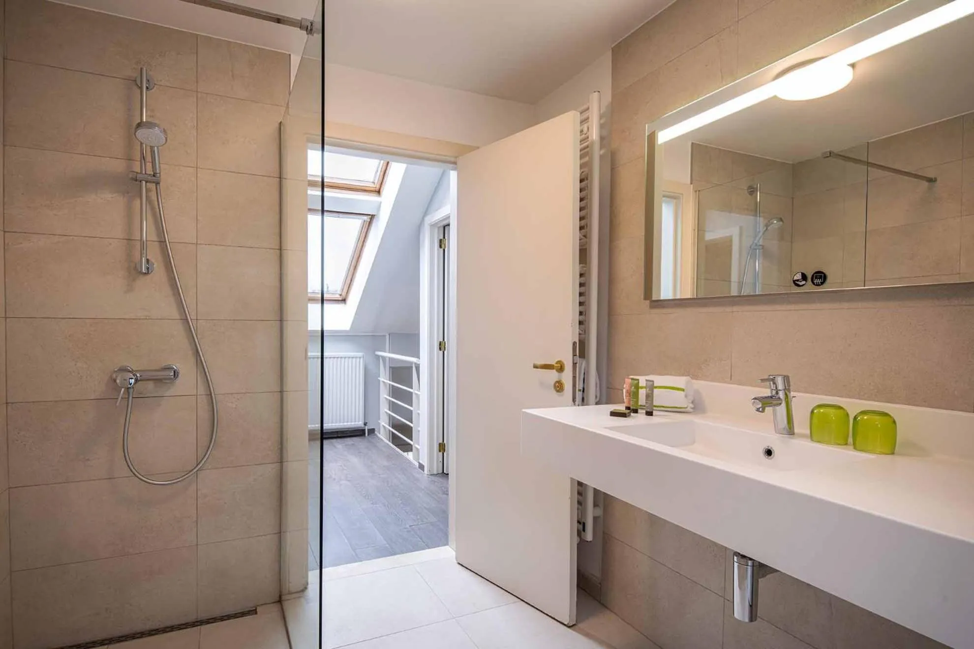 Bathroom in Thon Residence Florence Aparthotel