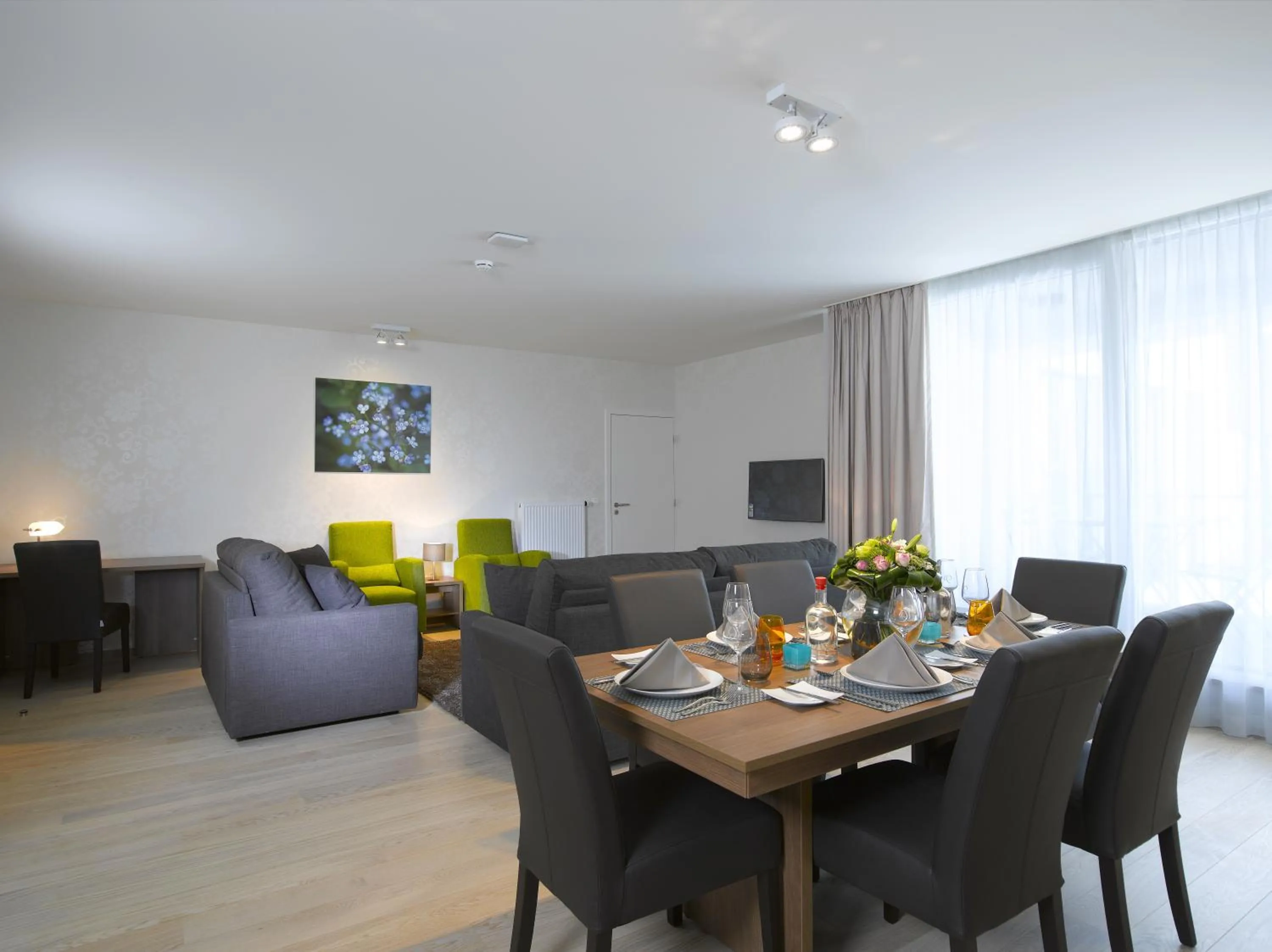 Dining area in Thon Residence Florence Aparthotel