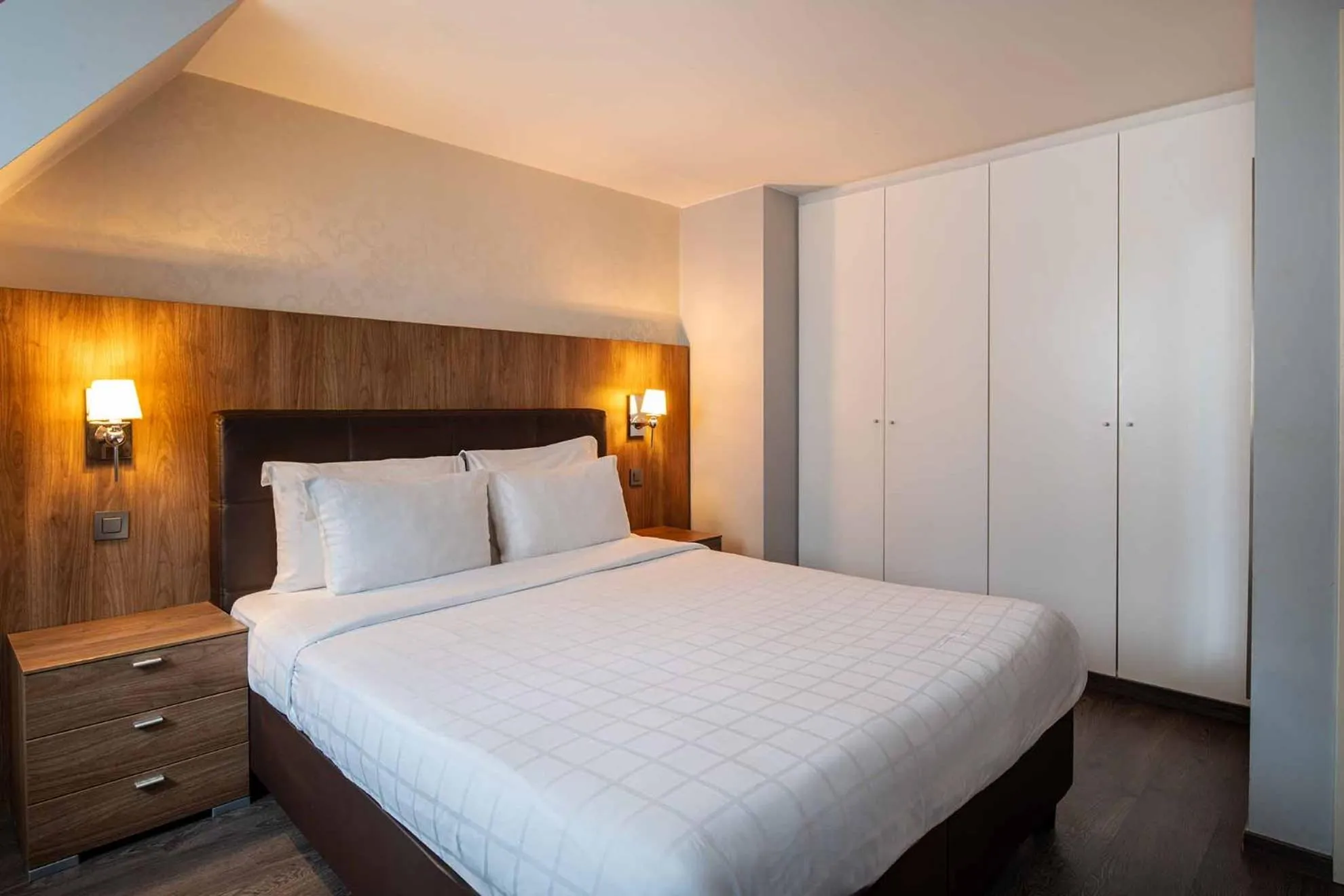 Bed in Thon Residence Florence Aparthotel