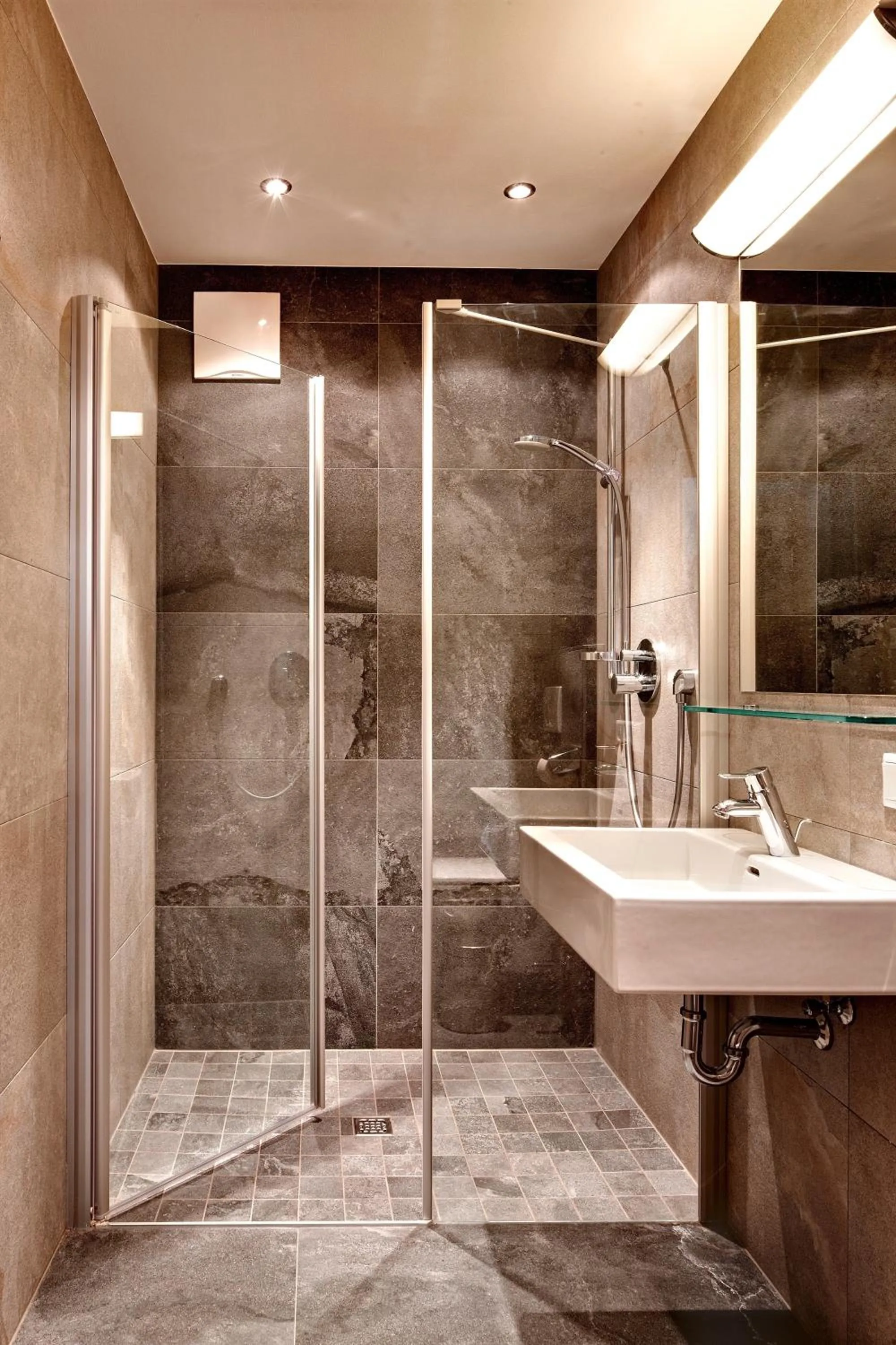 Shower in Gerlos Mountain Estate