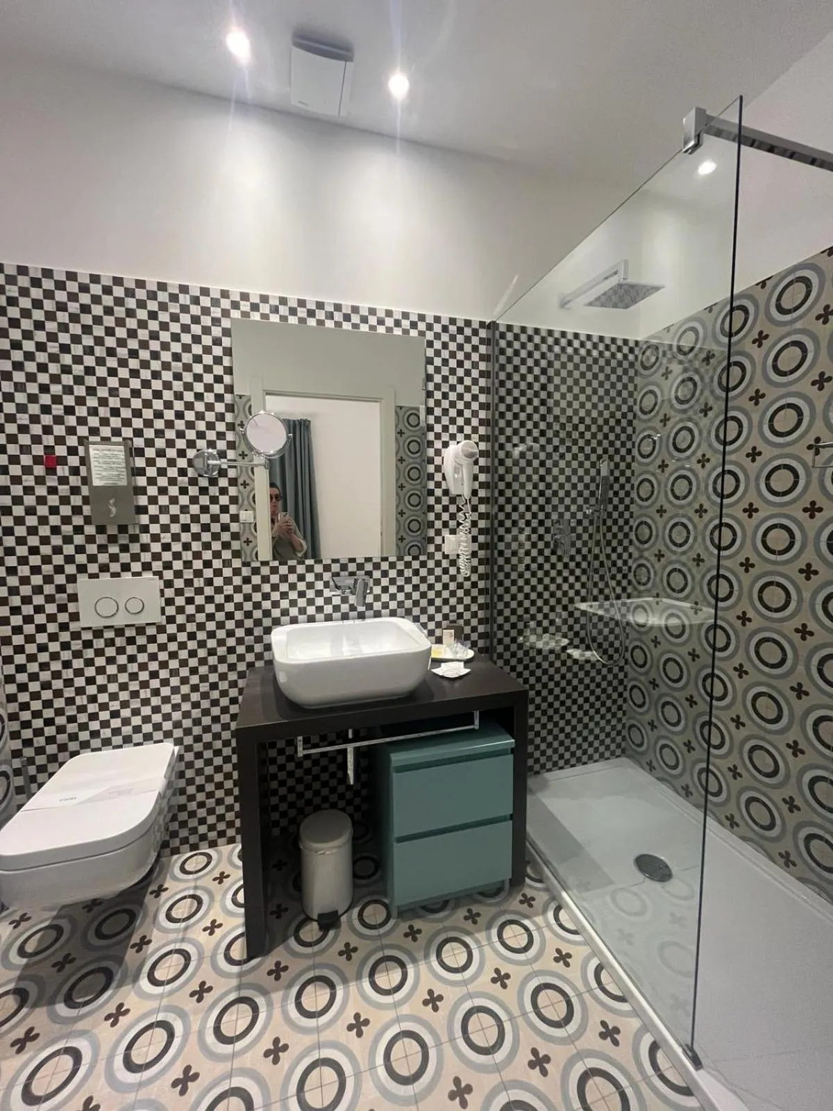 Bathroom in Hotel Melograno