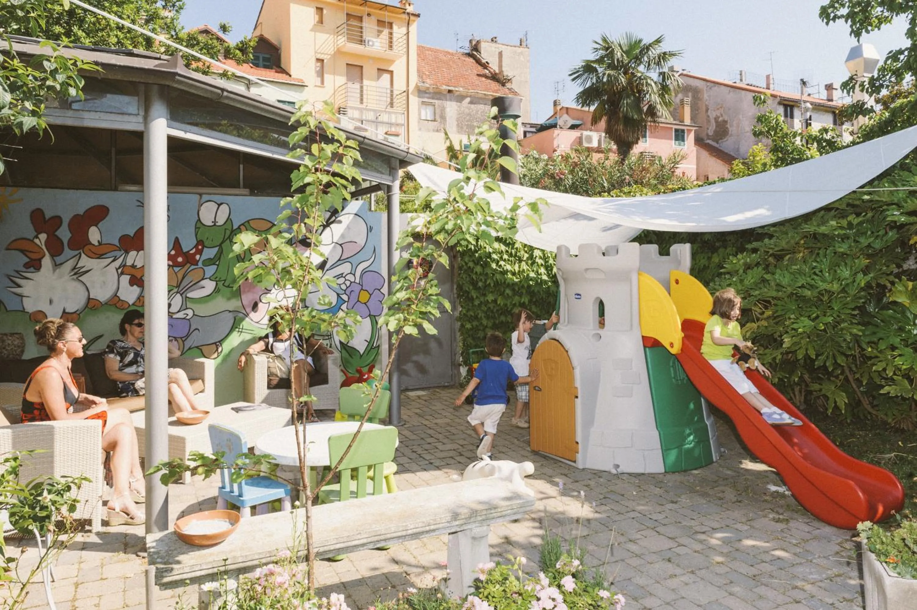 Children play ground in Hotel Melograno