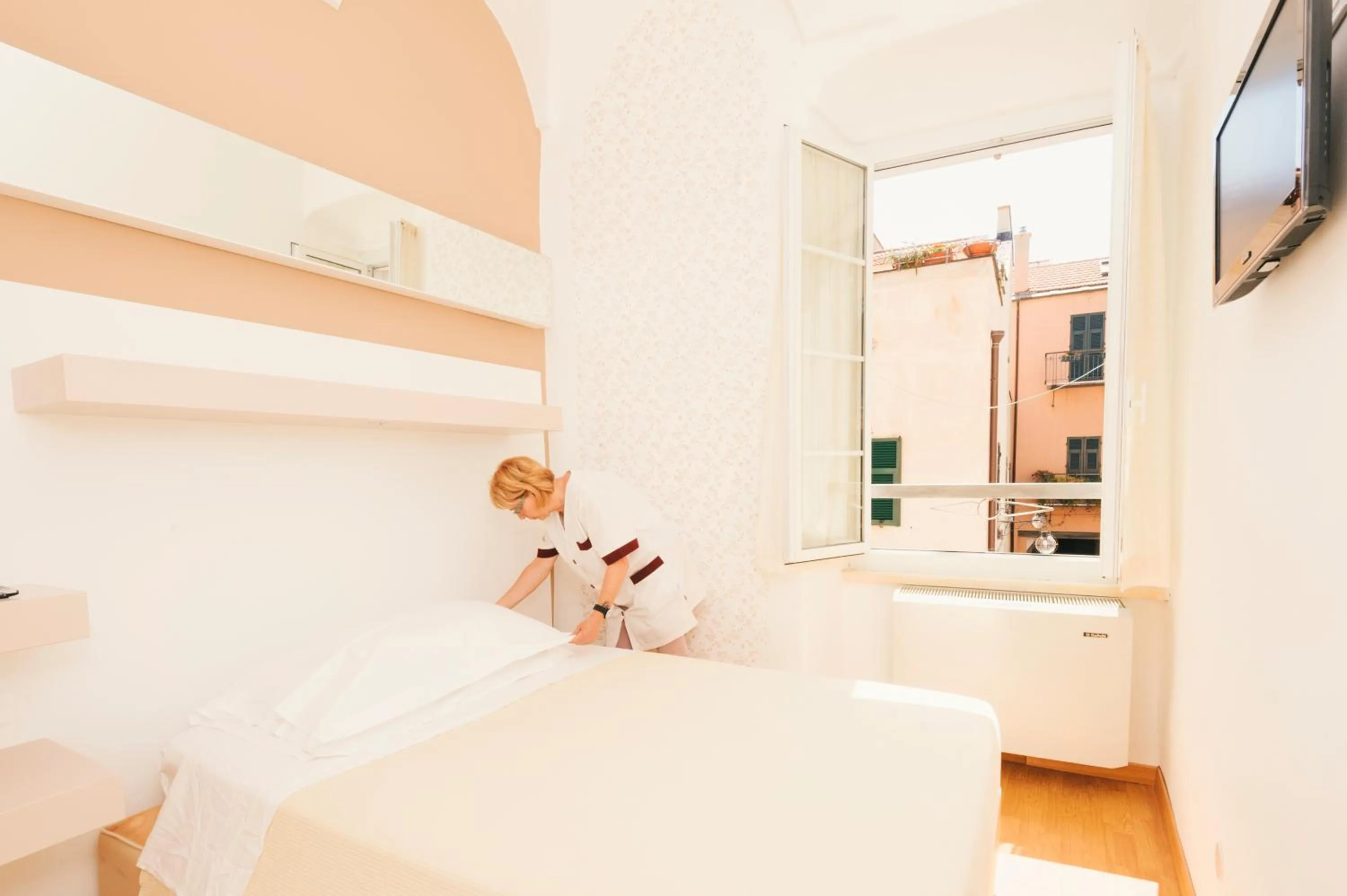 Bed in Hotel Melograno