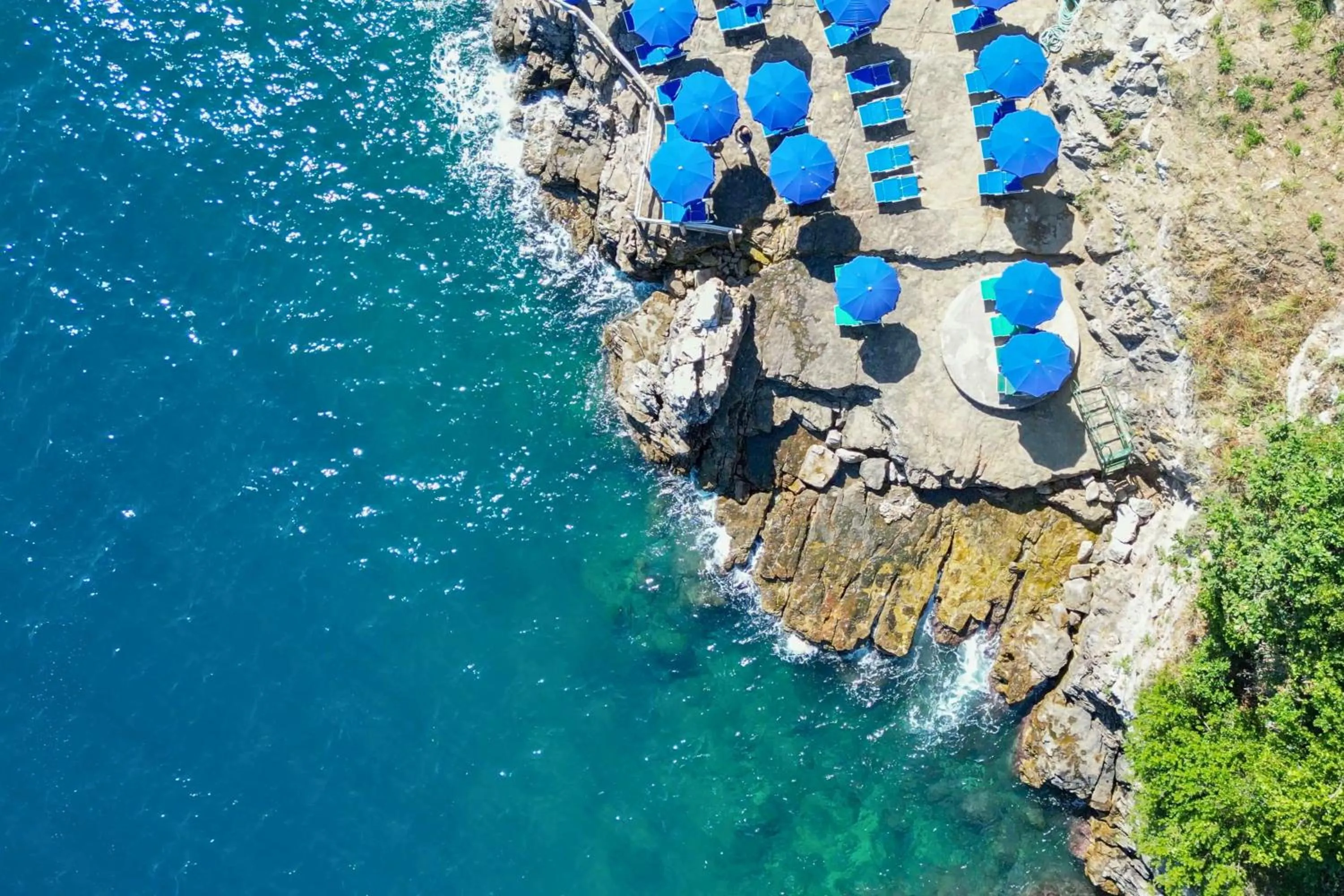 Bird's eye view in Hostel & Glamping Santa Fortunata