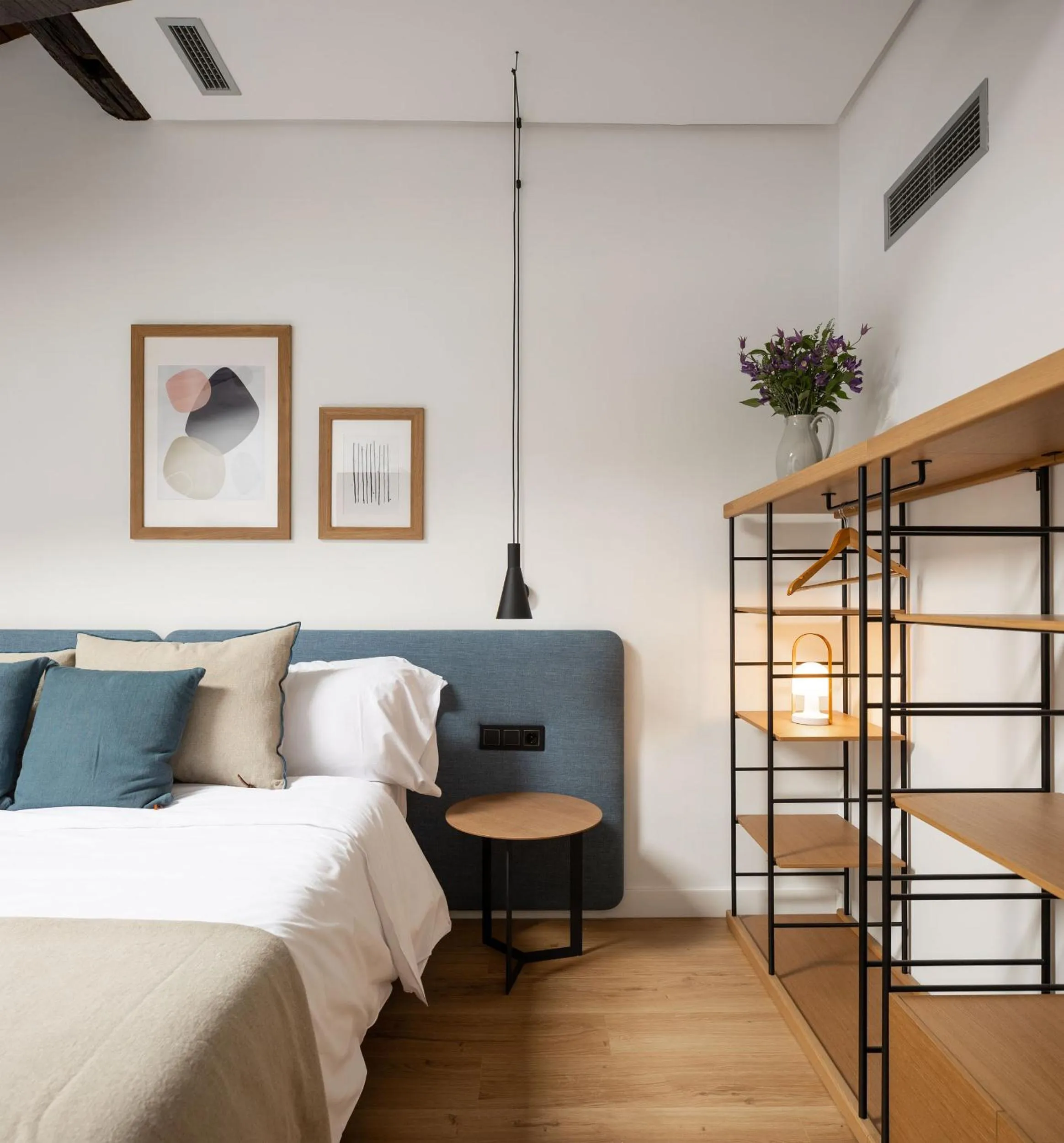 Bed in EtxeAundi Hotel Boutique