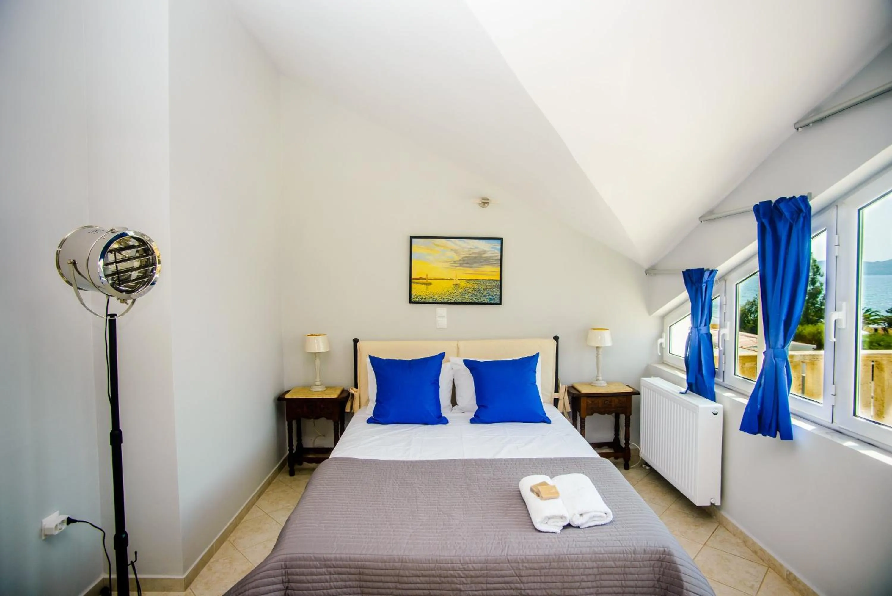 Bed in Xenia Ionis luxury apartments