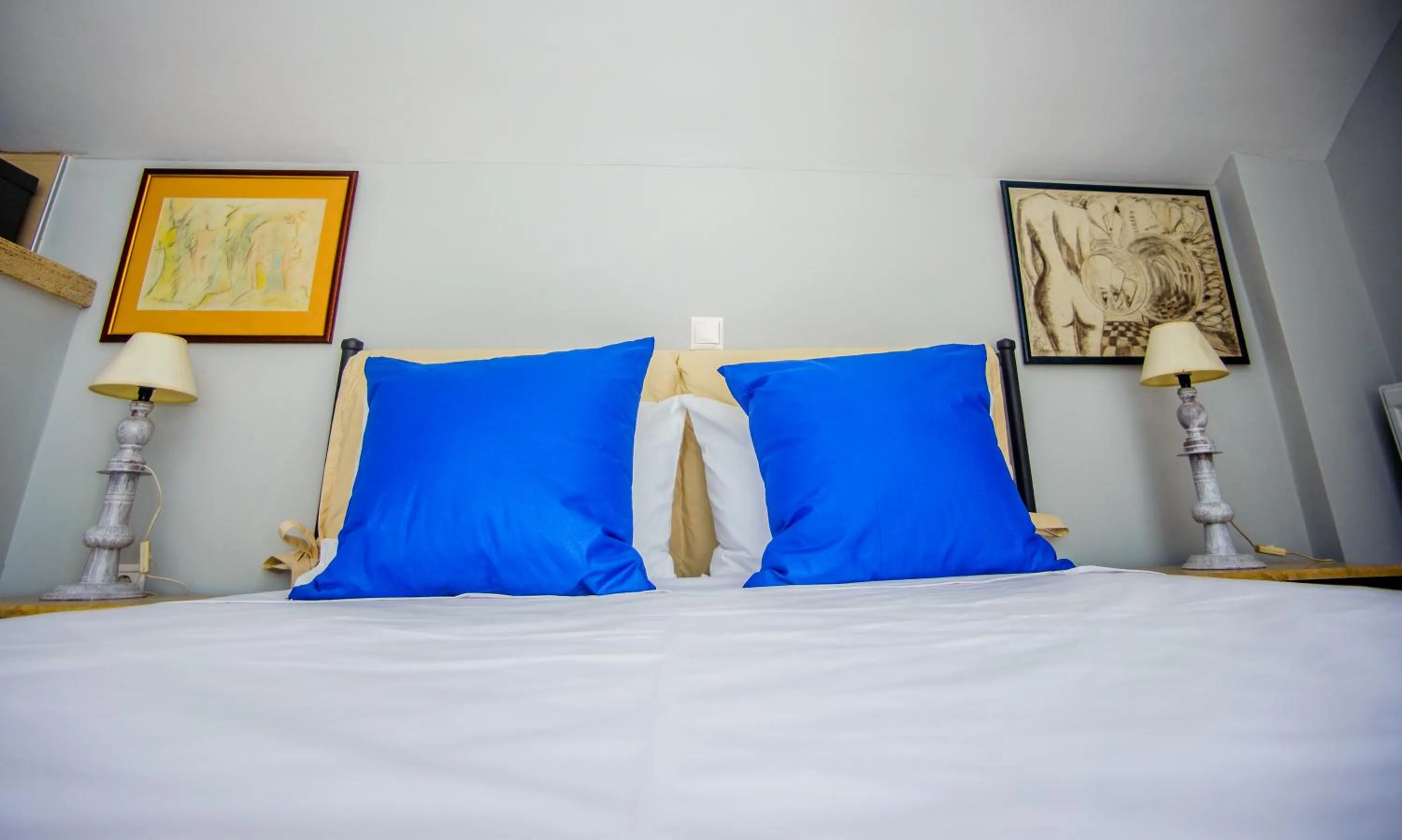 Bed in Xenia Ionis luxury apartments