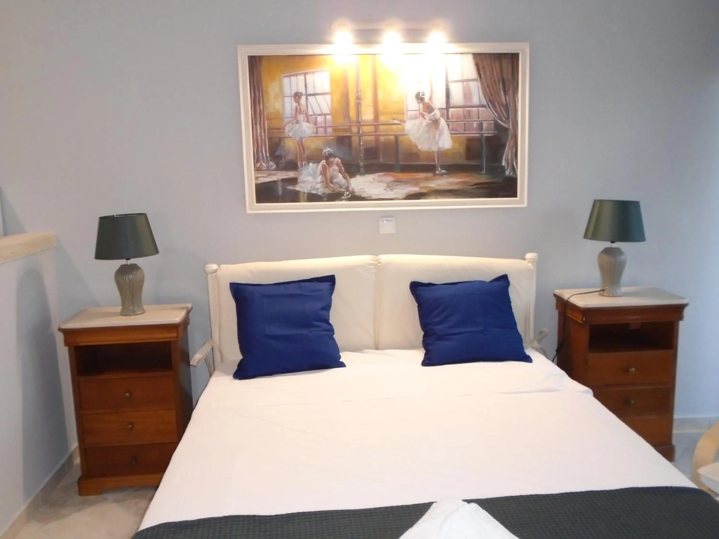 Bed in Xenia Ionis luxury apartments