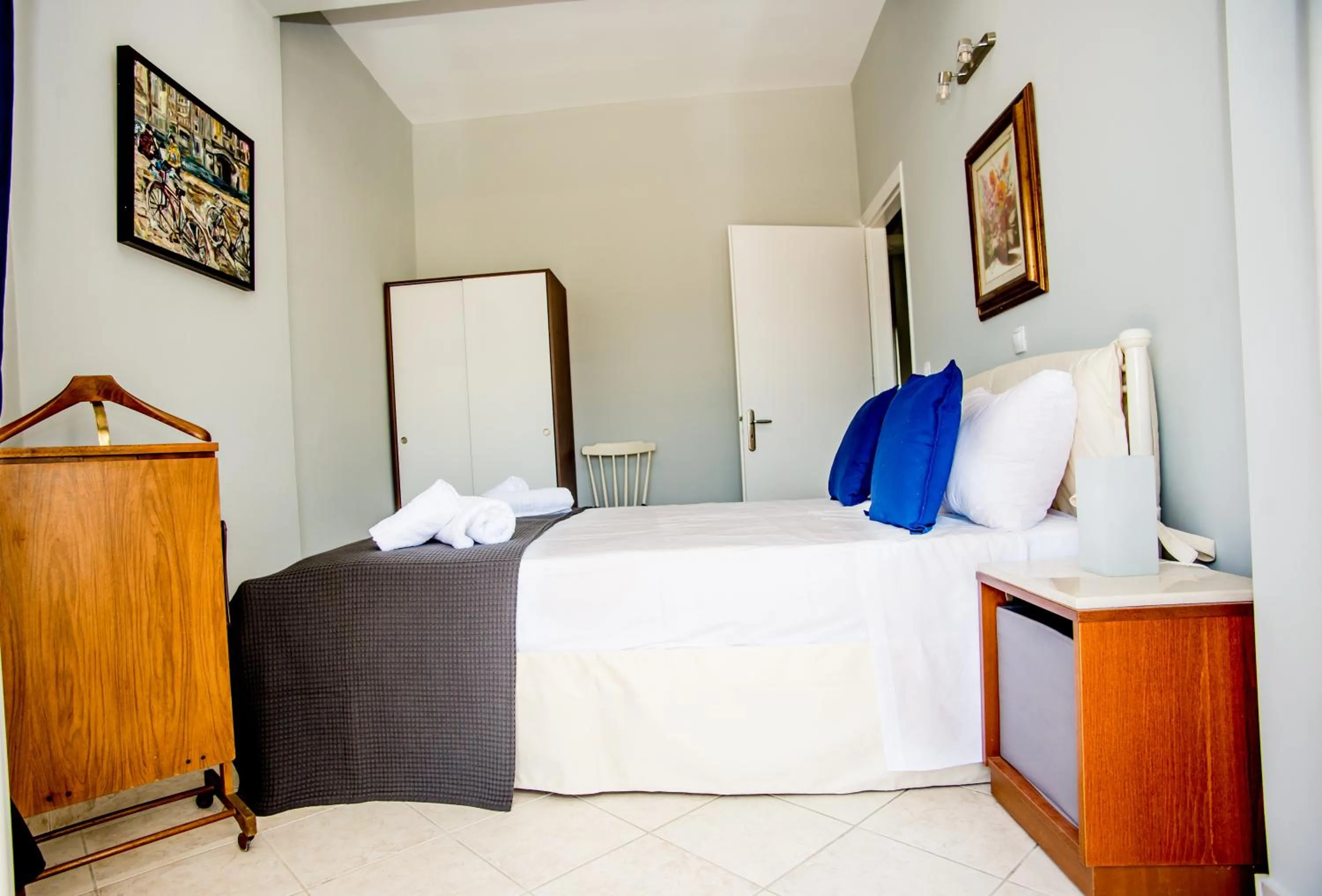 Bed in Xenia Ionis luxury apartments