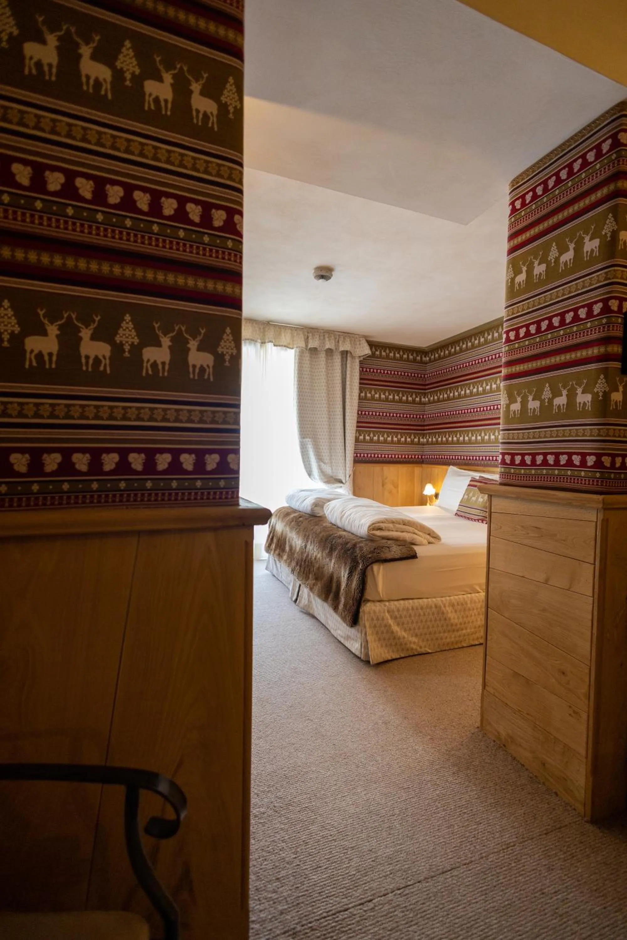 Bedroom, Bed in Hotel Bucaneve