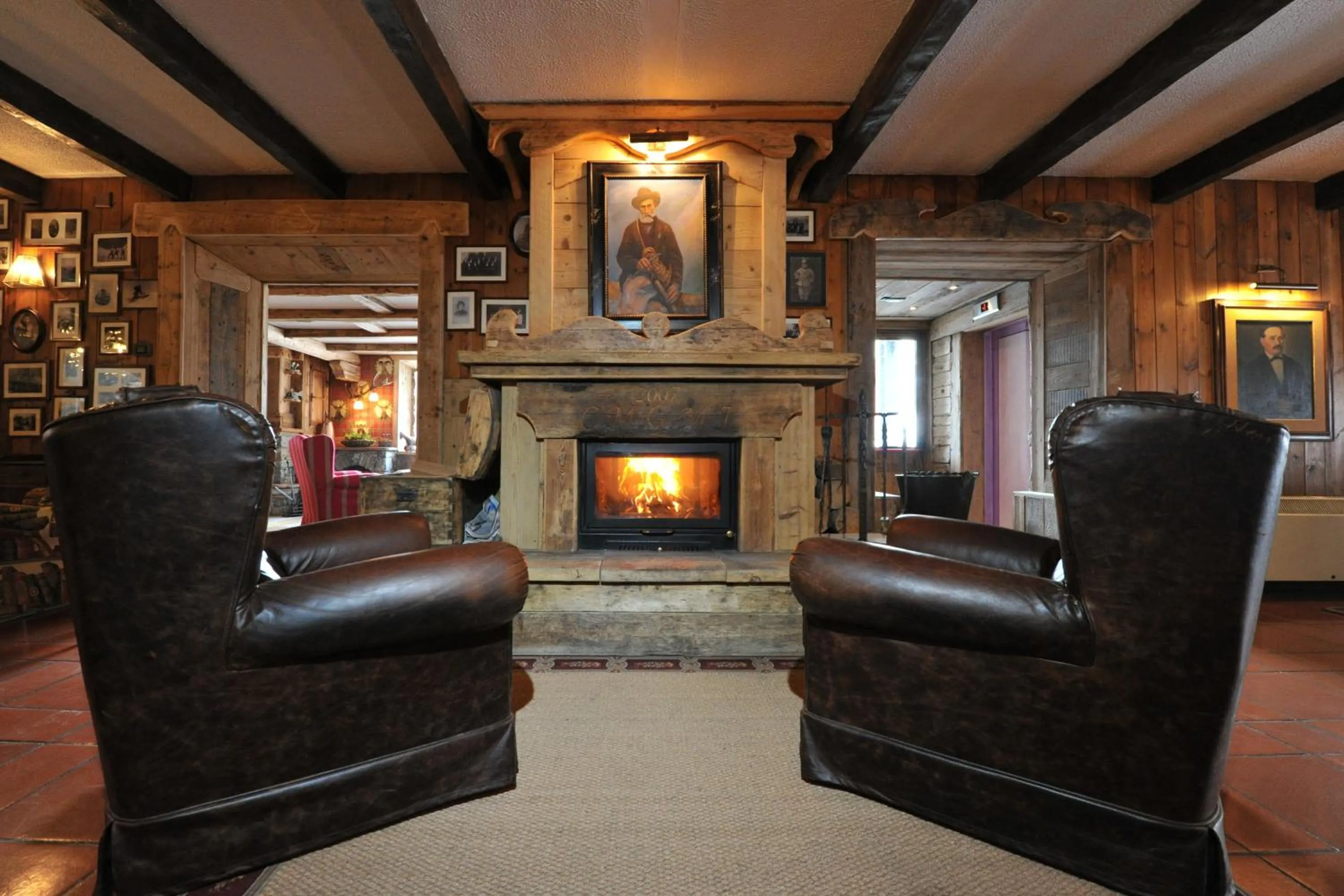 Seating area in Hotel Bucaneve