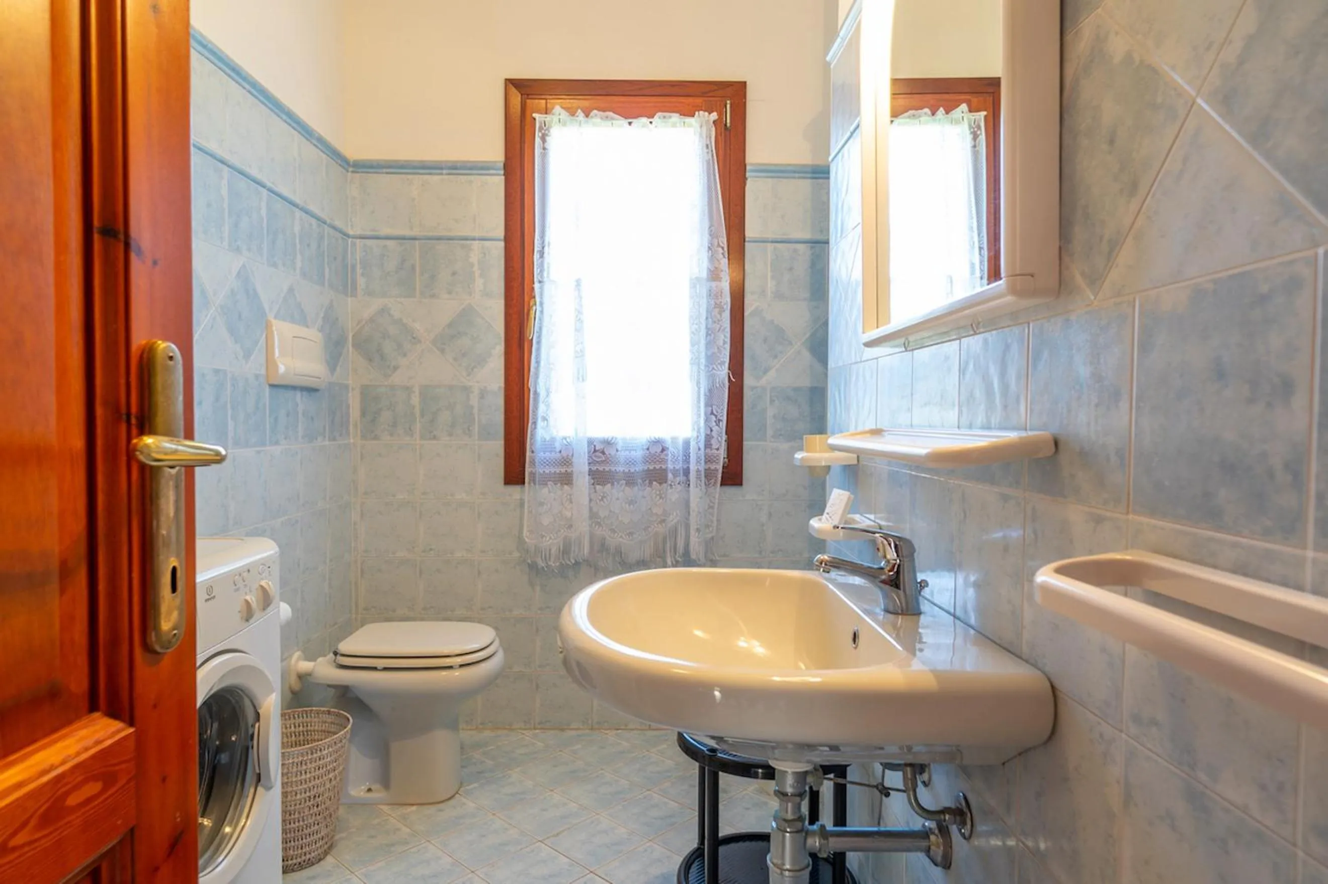 Bathroom in ISS Travel, L'Uddastru Panoramic Apartments - with private outdoor terrace