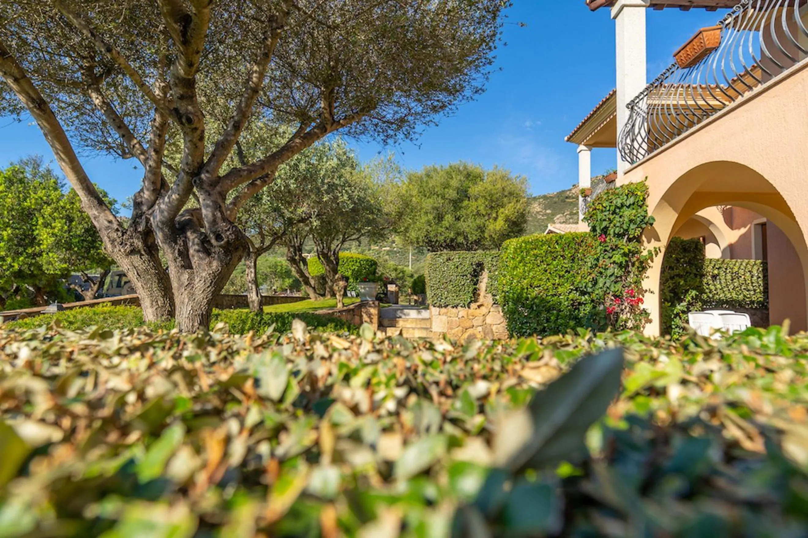 Garden in ISS Travel, L'Uddastru Panoramic Apartments - with private outdoor terrace