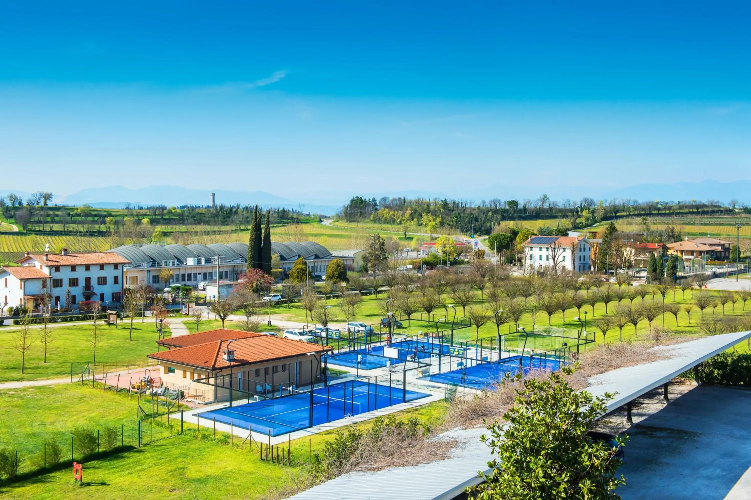Tennis court in Hotel Il Castello