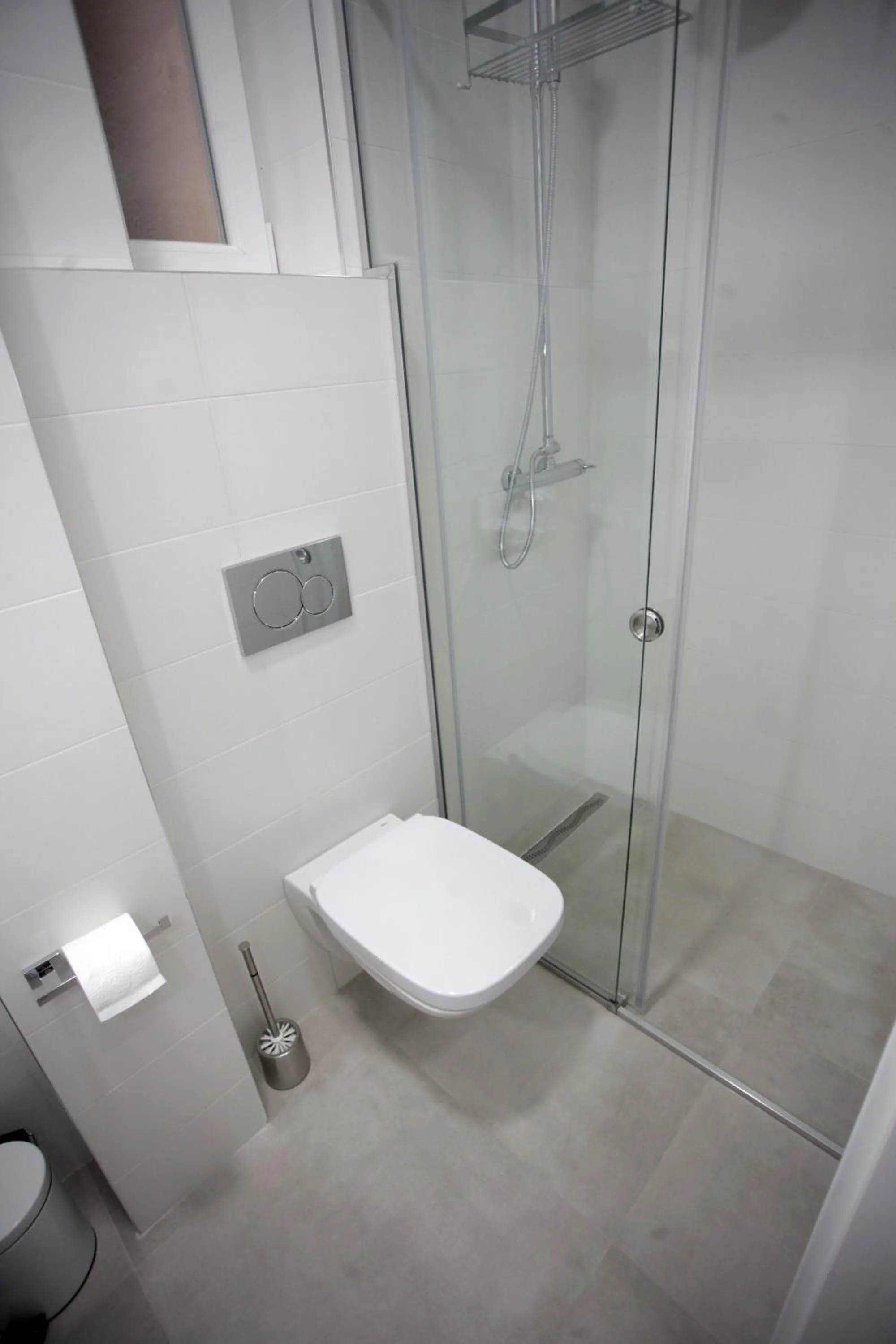 Shower in City Center Belgrade Cozy Apartment Skadarlija