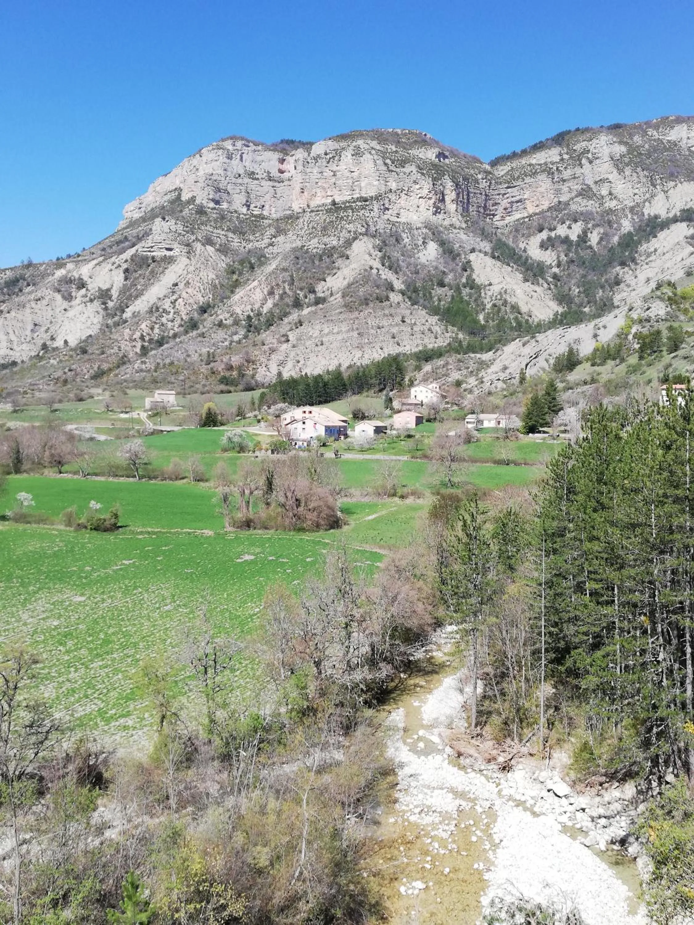 Natural landscape in Le petit nid douillet