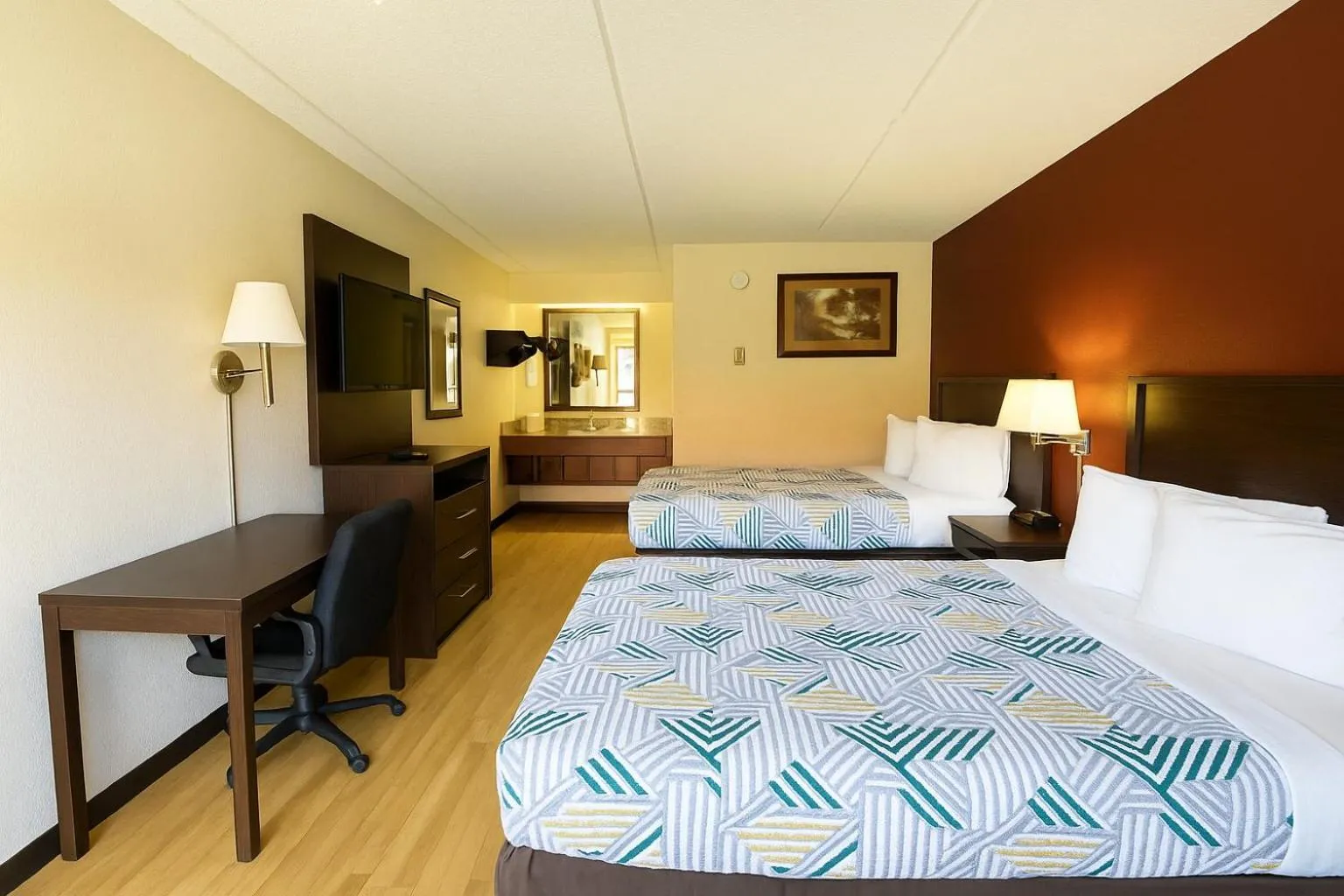 Bed in Motel 6 Smyrna, GA