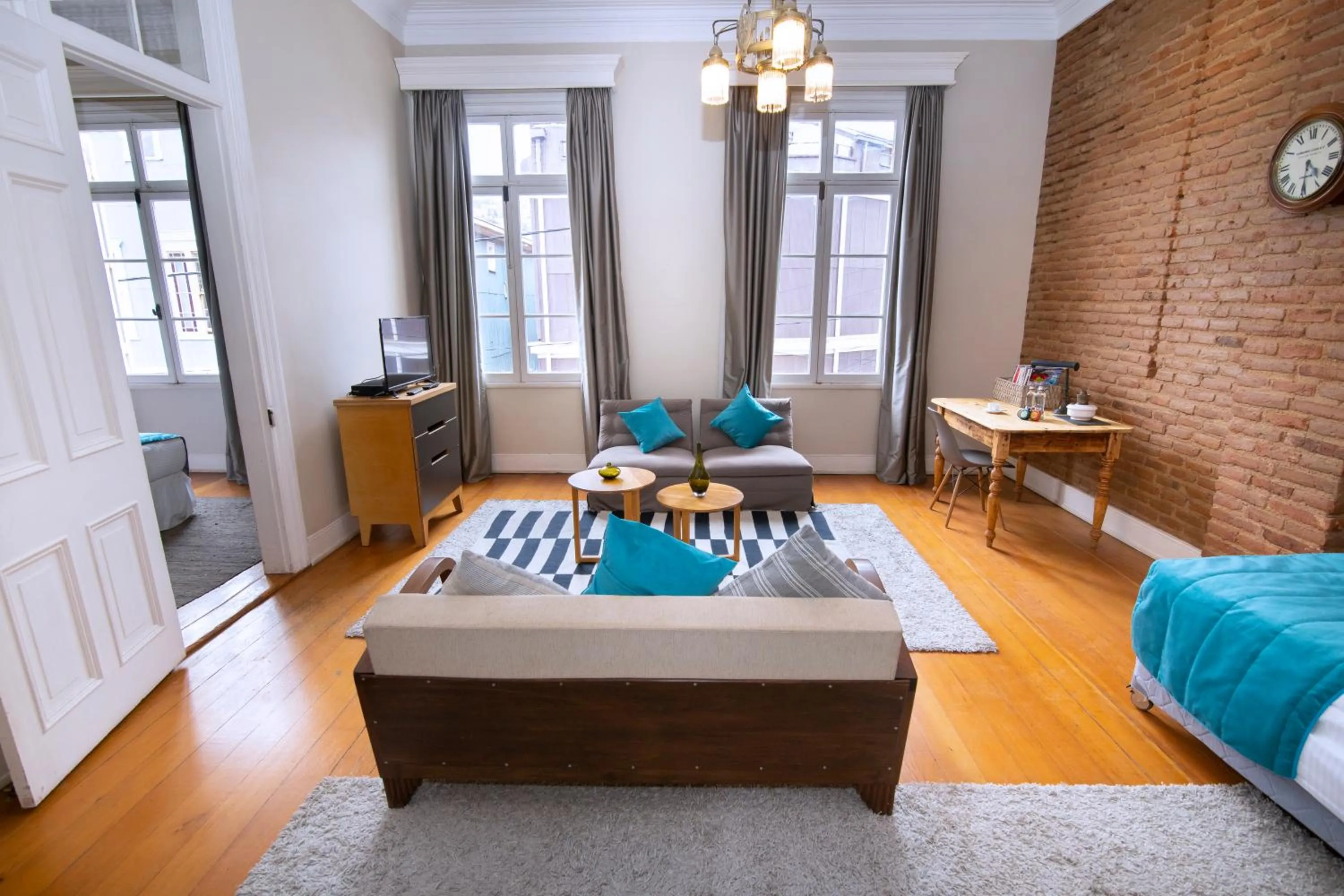 Living room, Bed in New Voga Hotel Boutique