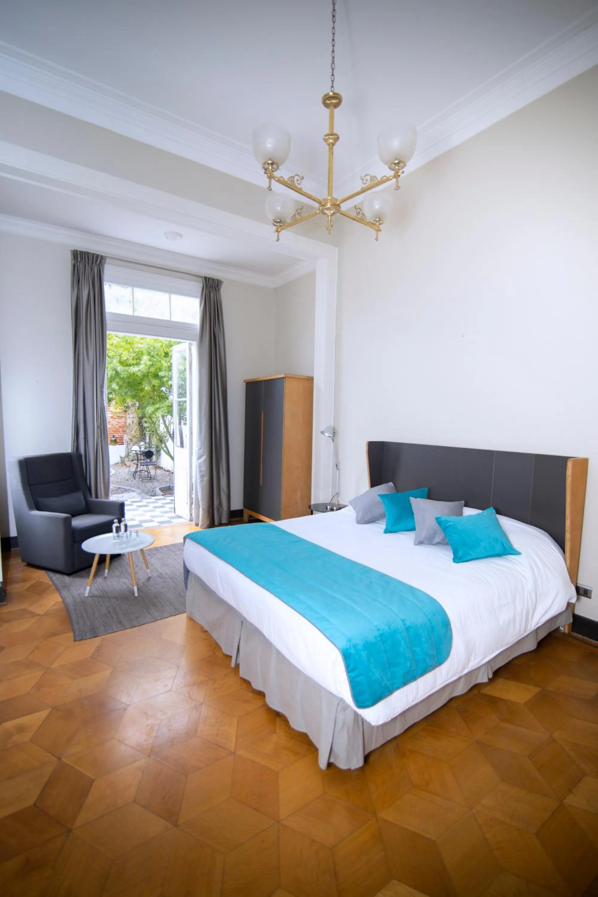 Bedroom, Bed in New Voga Hotel Boutique