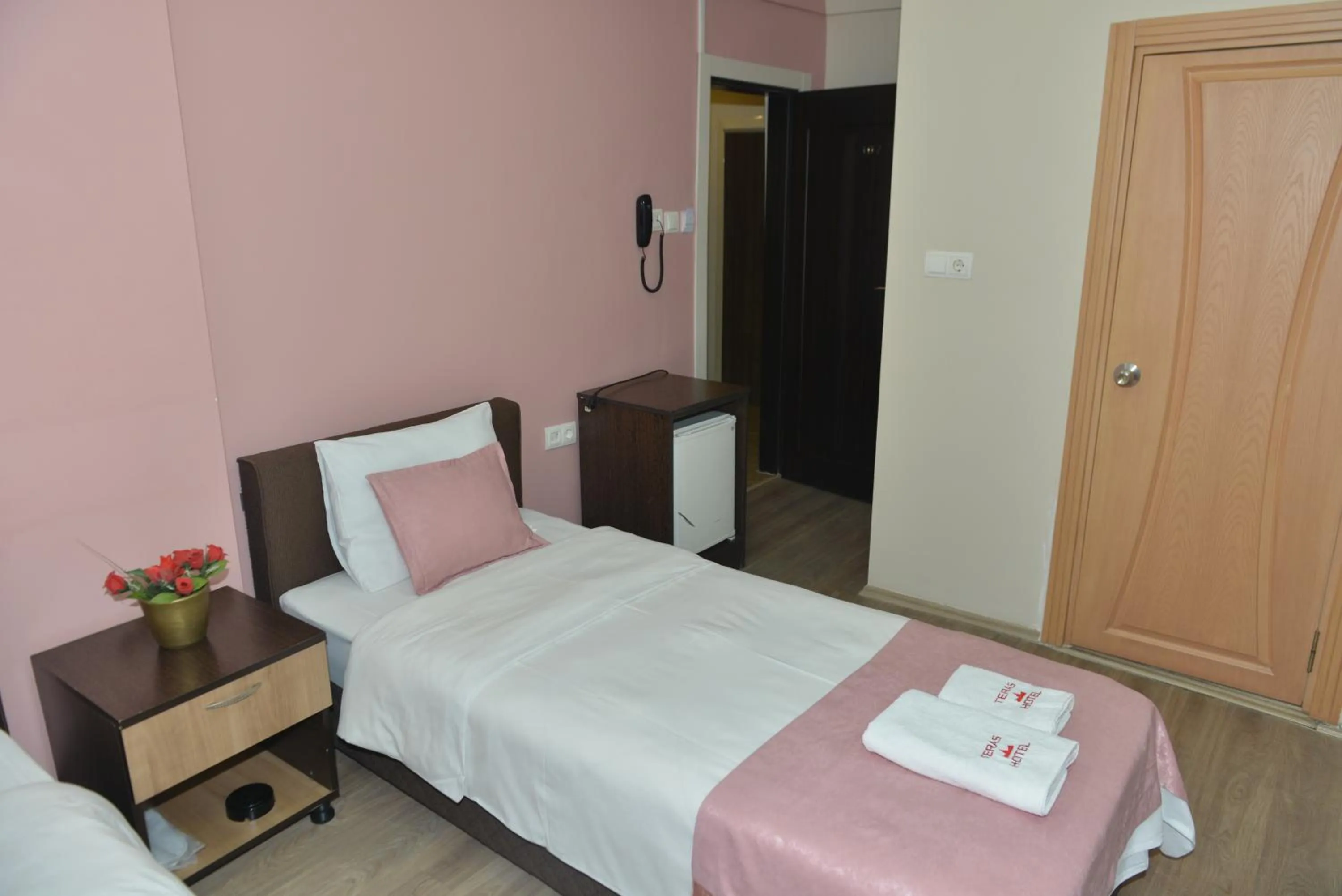 Bed in Teras Hotel Kağıthane