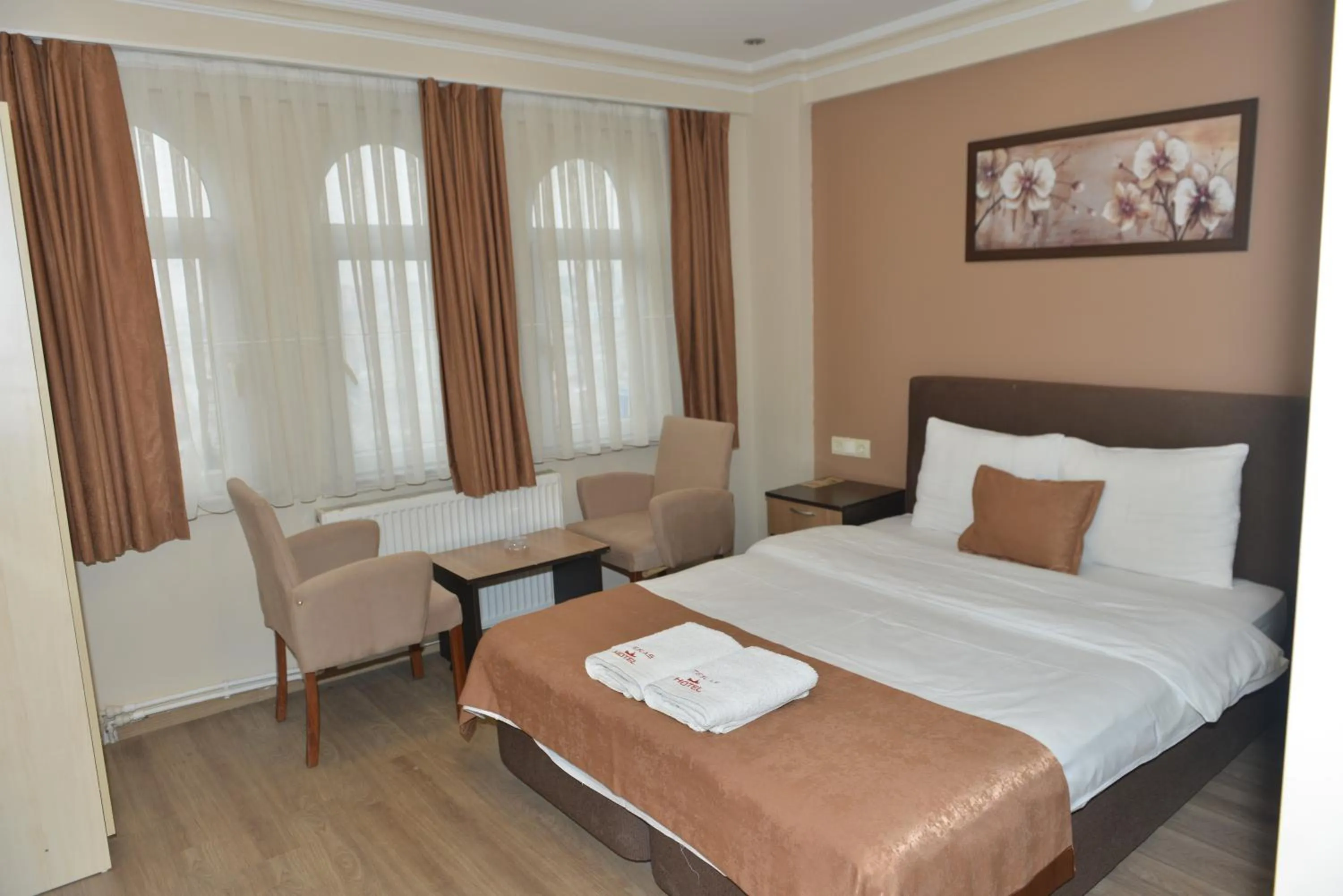 Bed in Teras Hotel Kağıthane