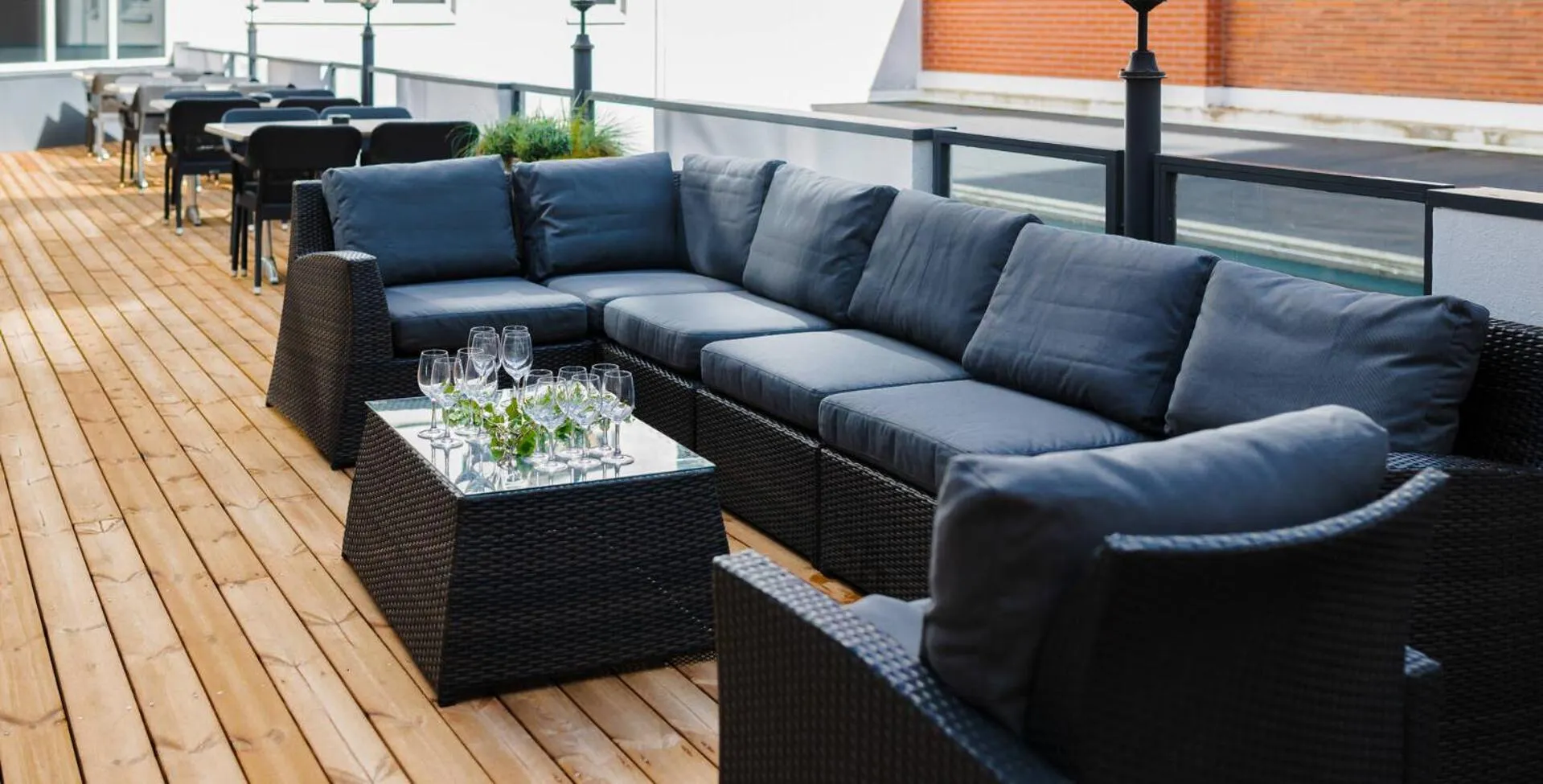 Balcony/Terrace in Lapland Hotels Tampere