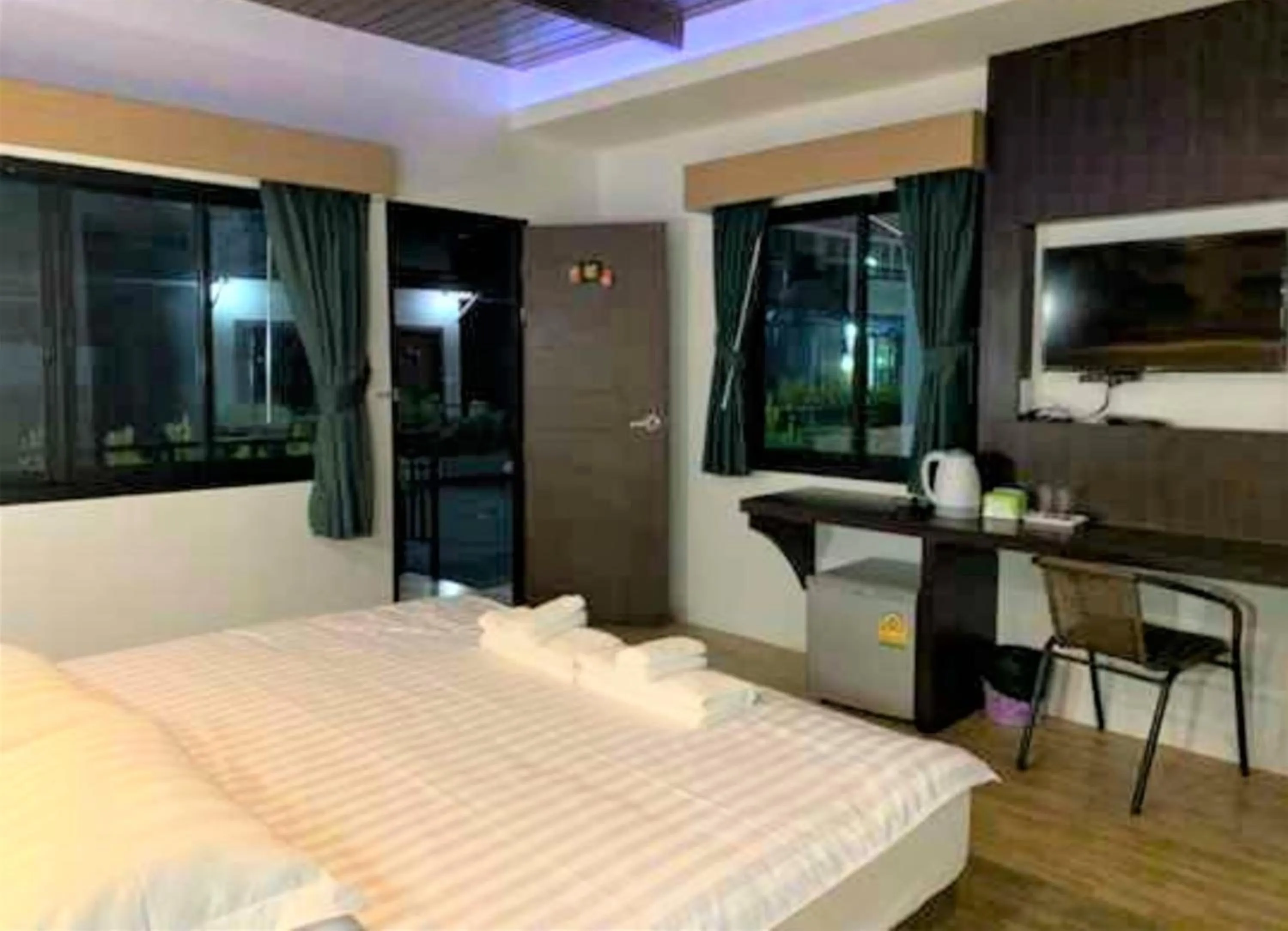 Bed in Thalang resort