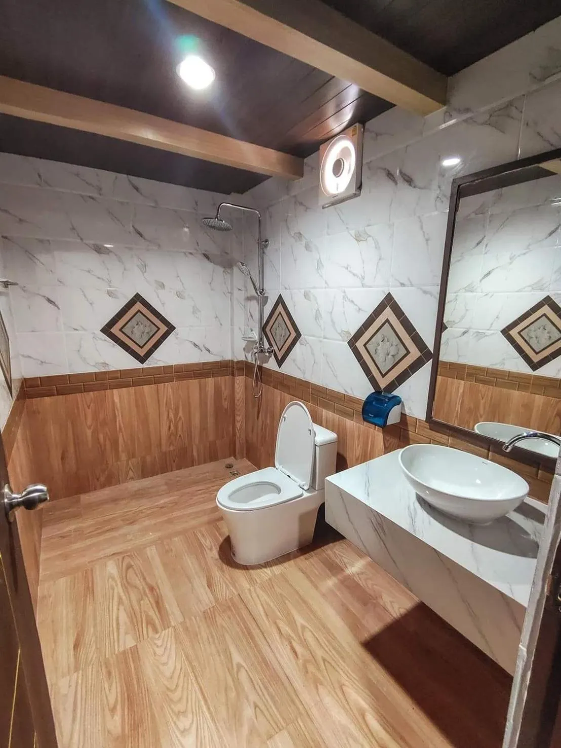 Bathroom in Thalang resort