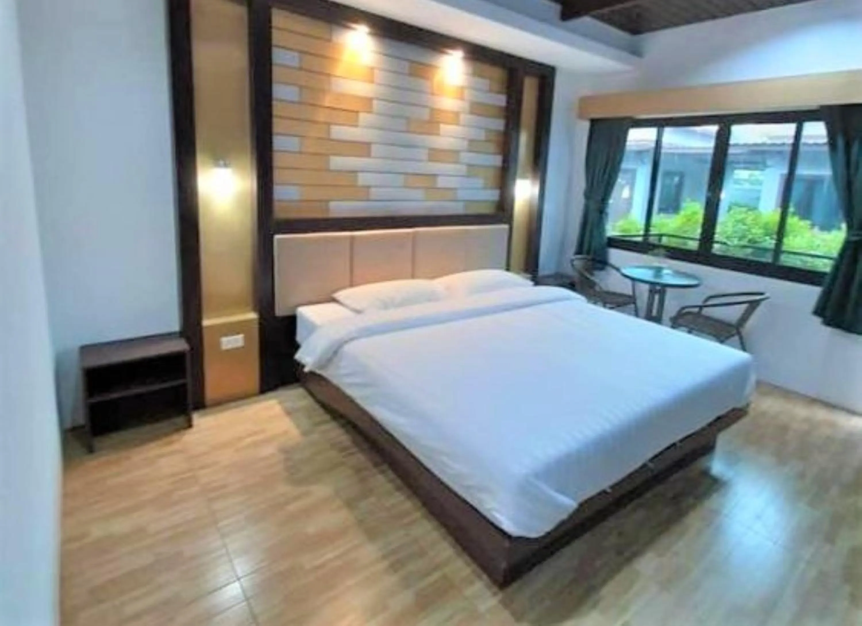 Bed in Thalang resort