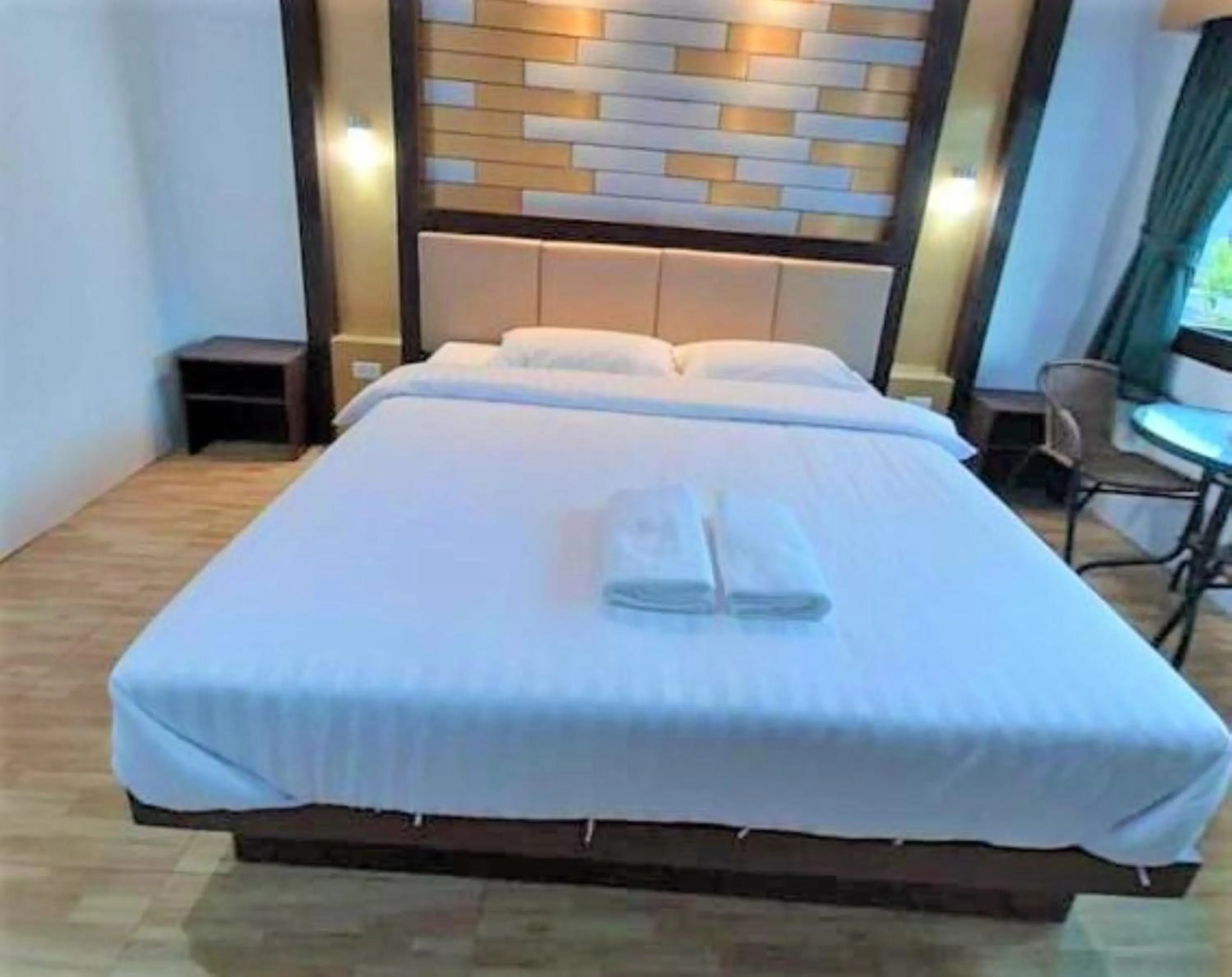 Bed in Thalang resort