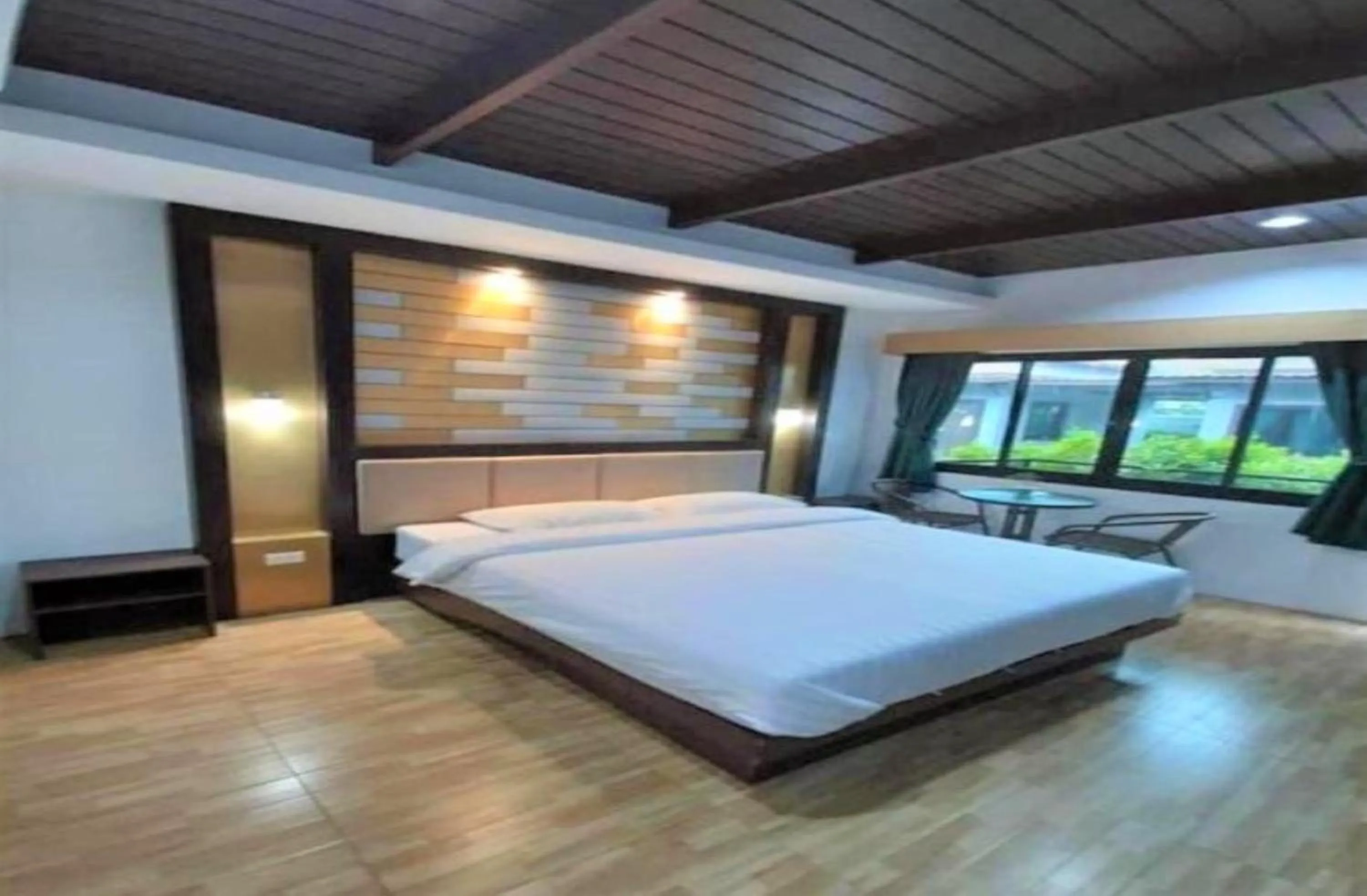 Bed in Thalang resort