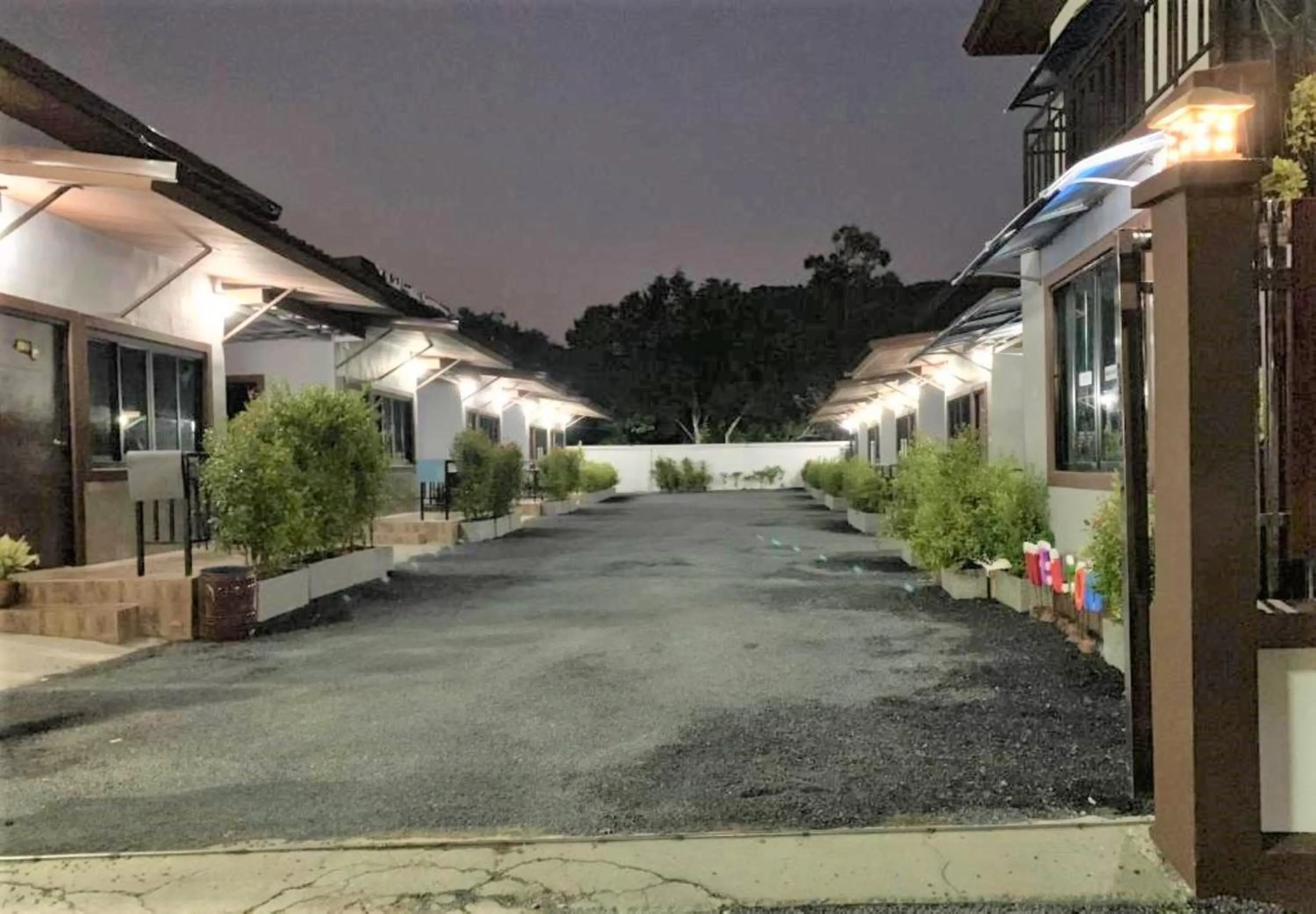 Property building in Thalang resort