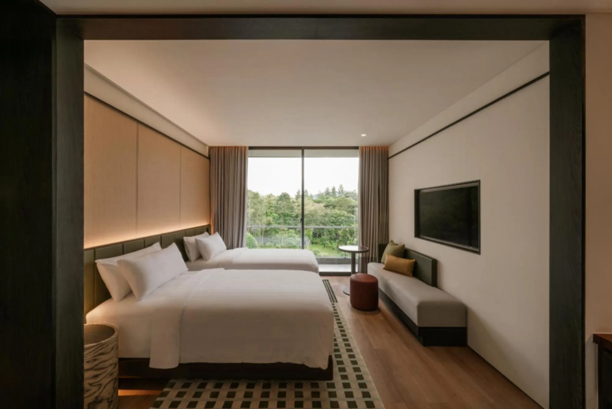 Bedroom, Bed in Hotel Neo+ Green Savana Sentul City