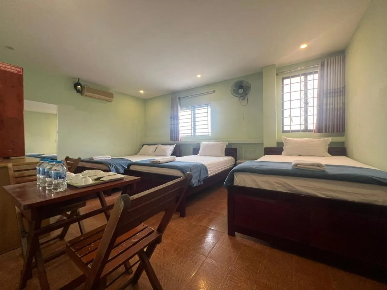 Bed in Kim Long Hotel