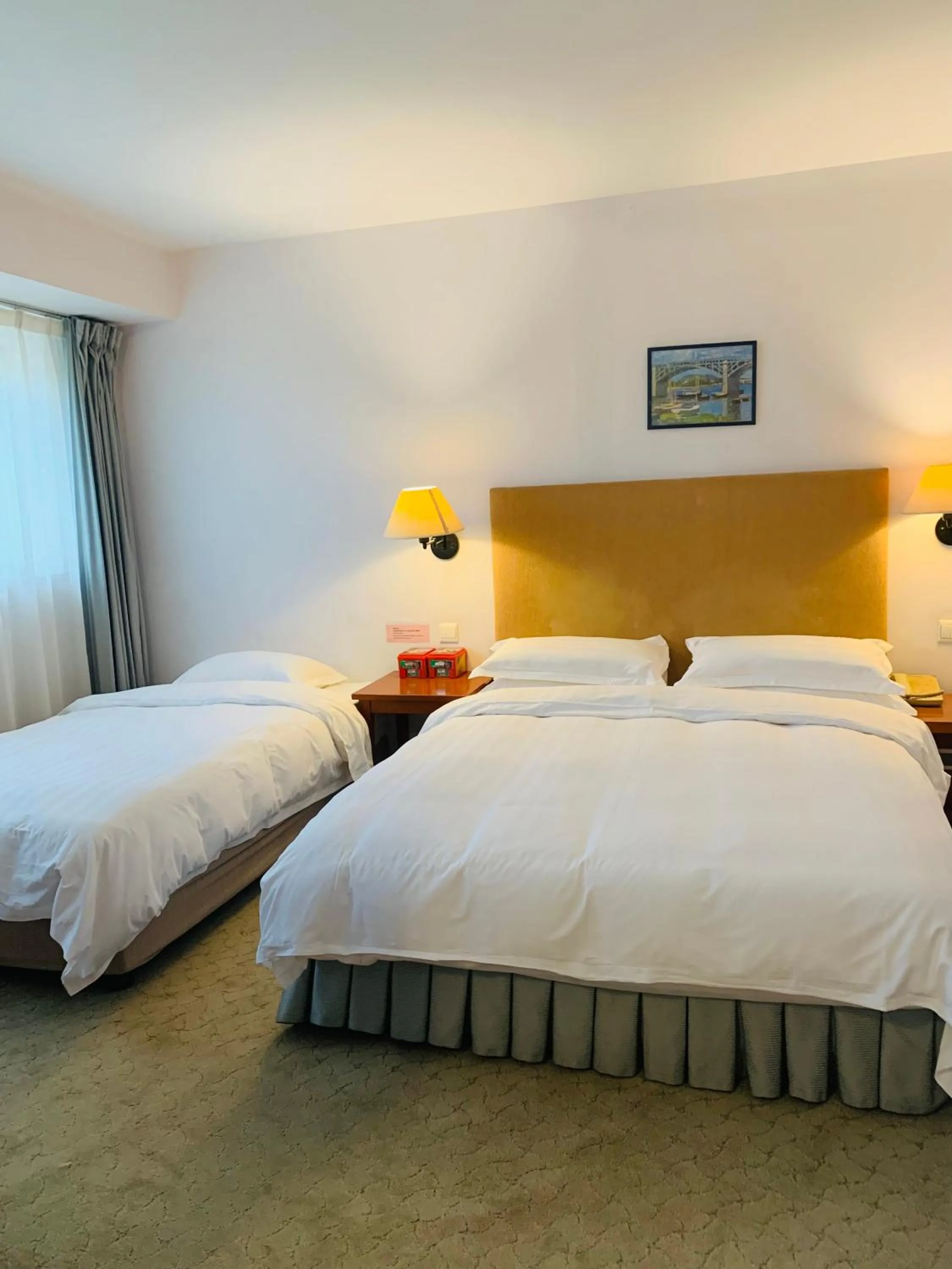 Bed in The North Garden Hotel Beijing Wangfujing