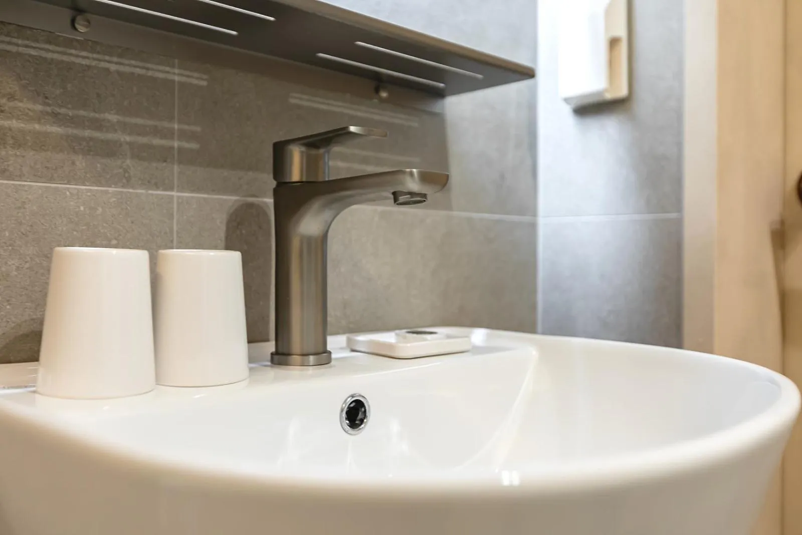 Bathroom in New Seoul Hotel Myeongdong