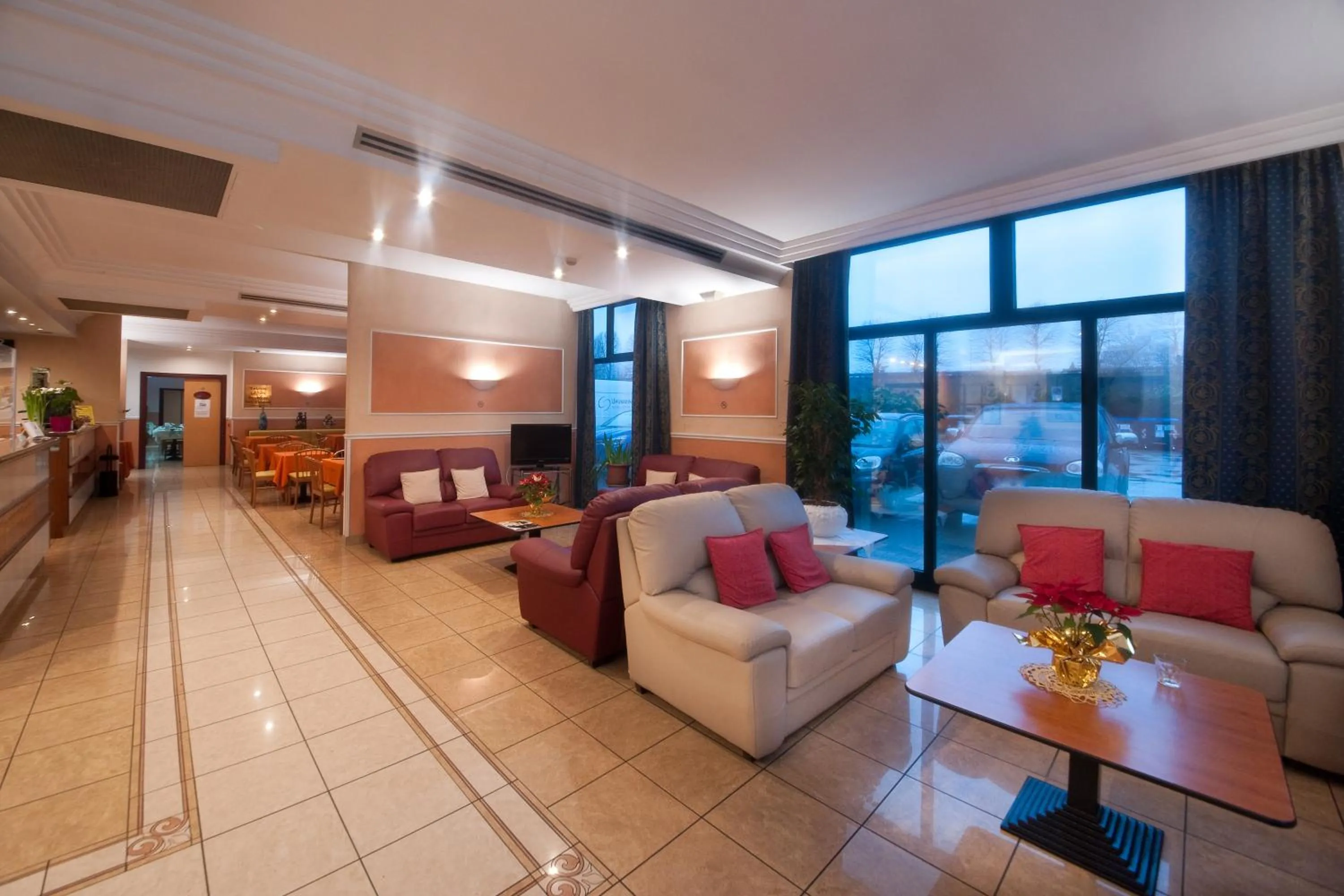 Lobby or reception in Hotel Le Sorgenti