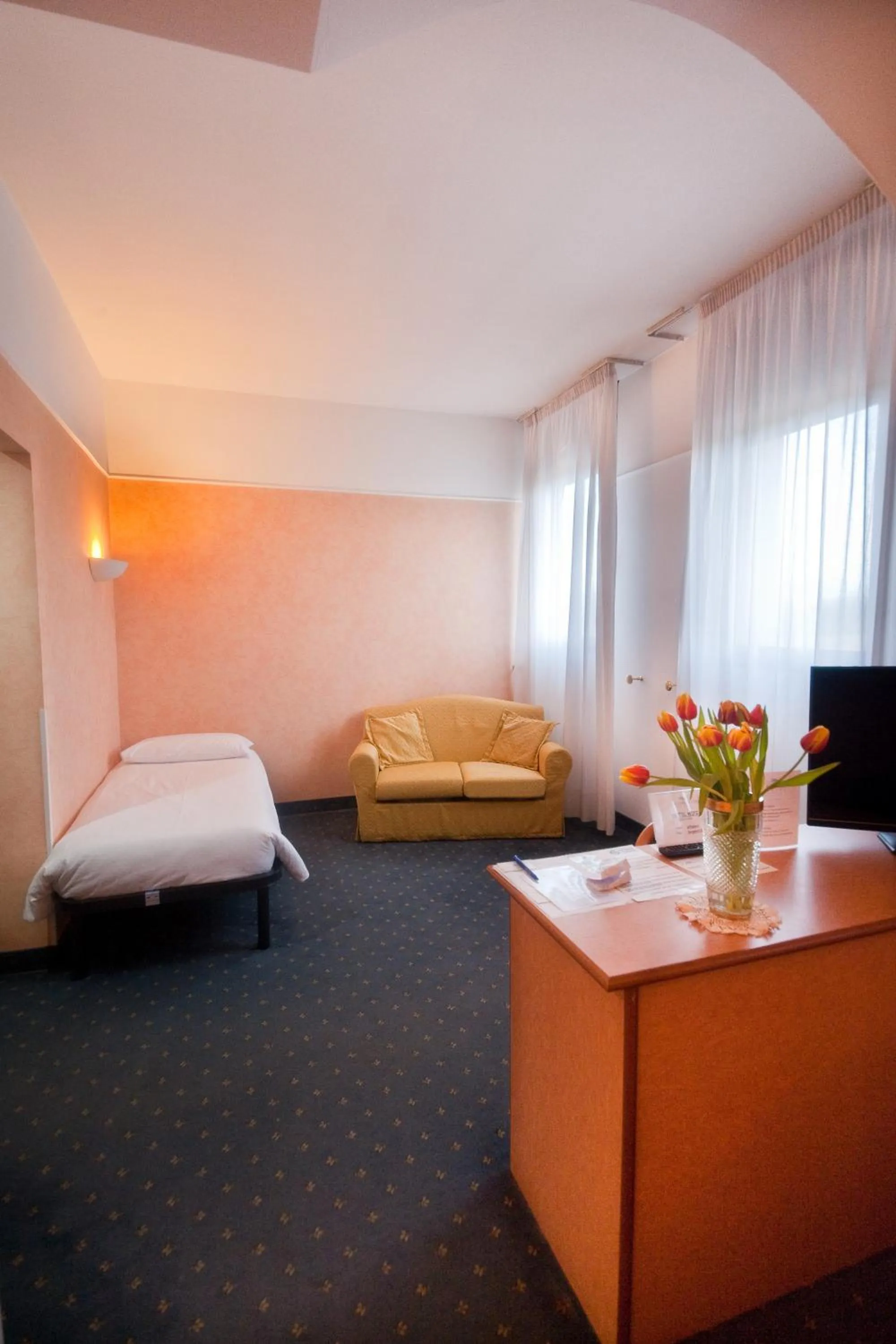 Bed in Hotel Le Sorgenti