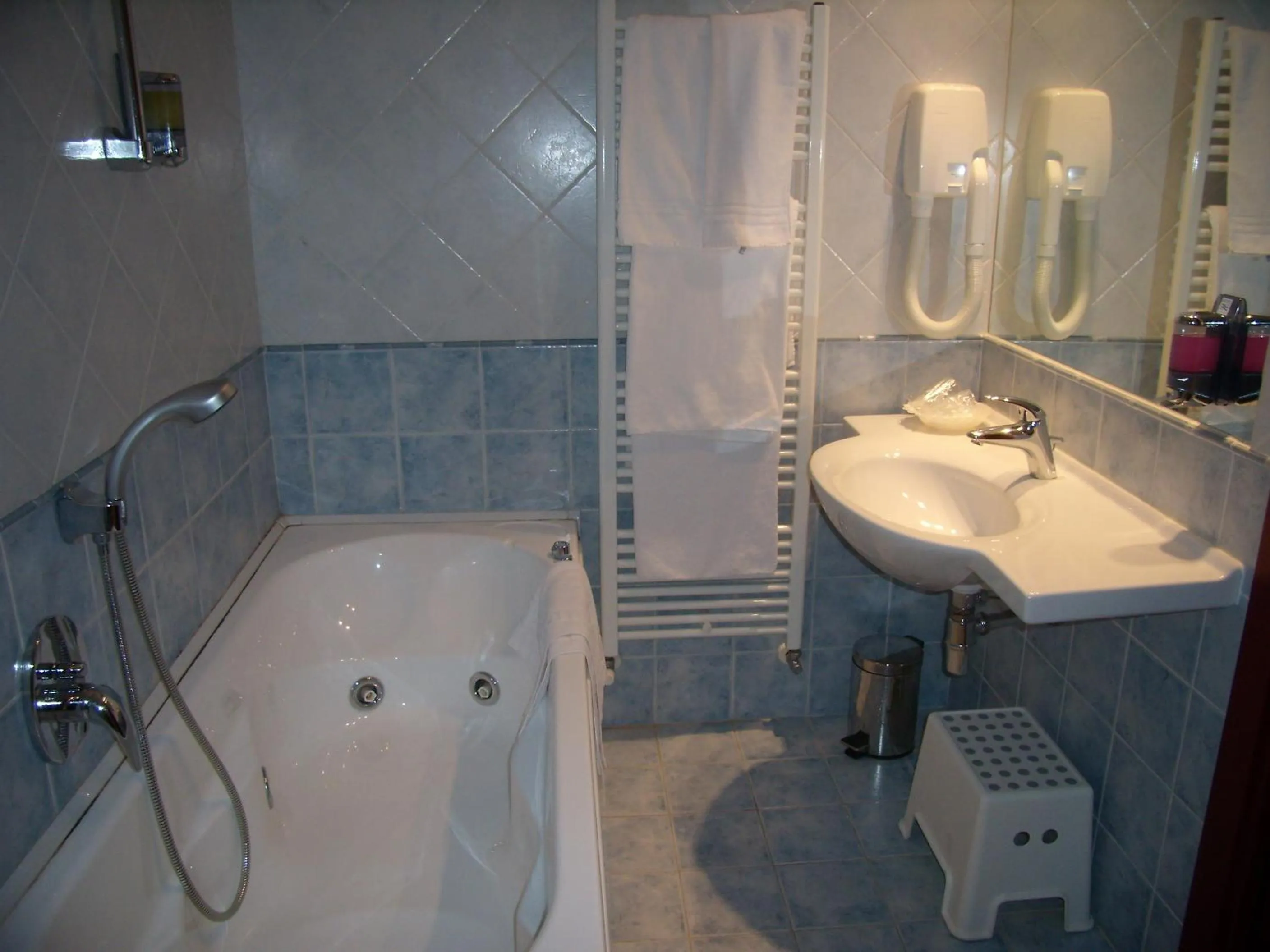 Shower in Hotel Le Sorgenti