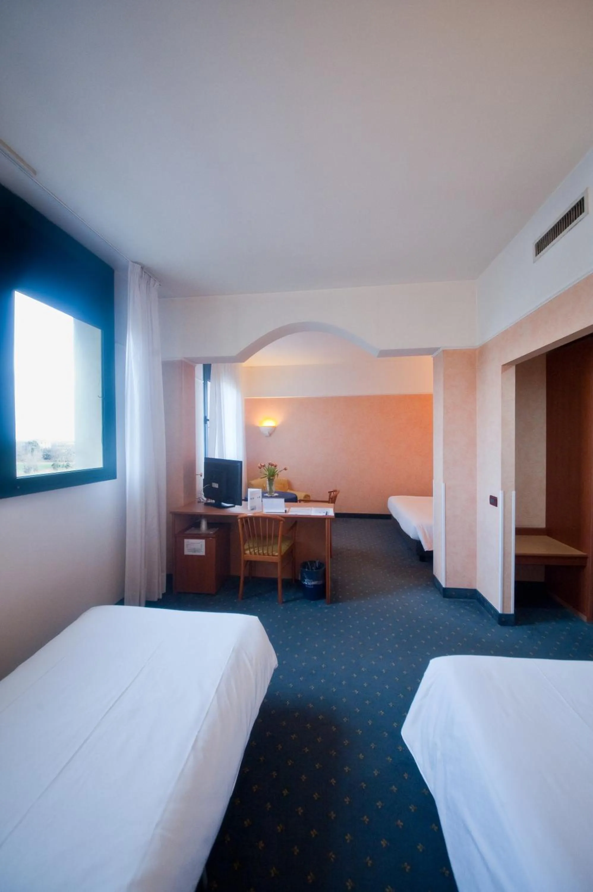 Bed in Hotel Le Sorgenti