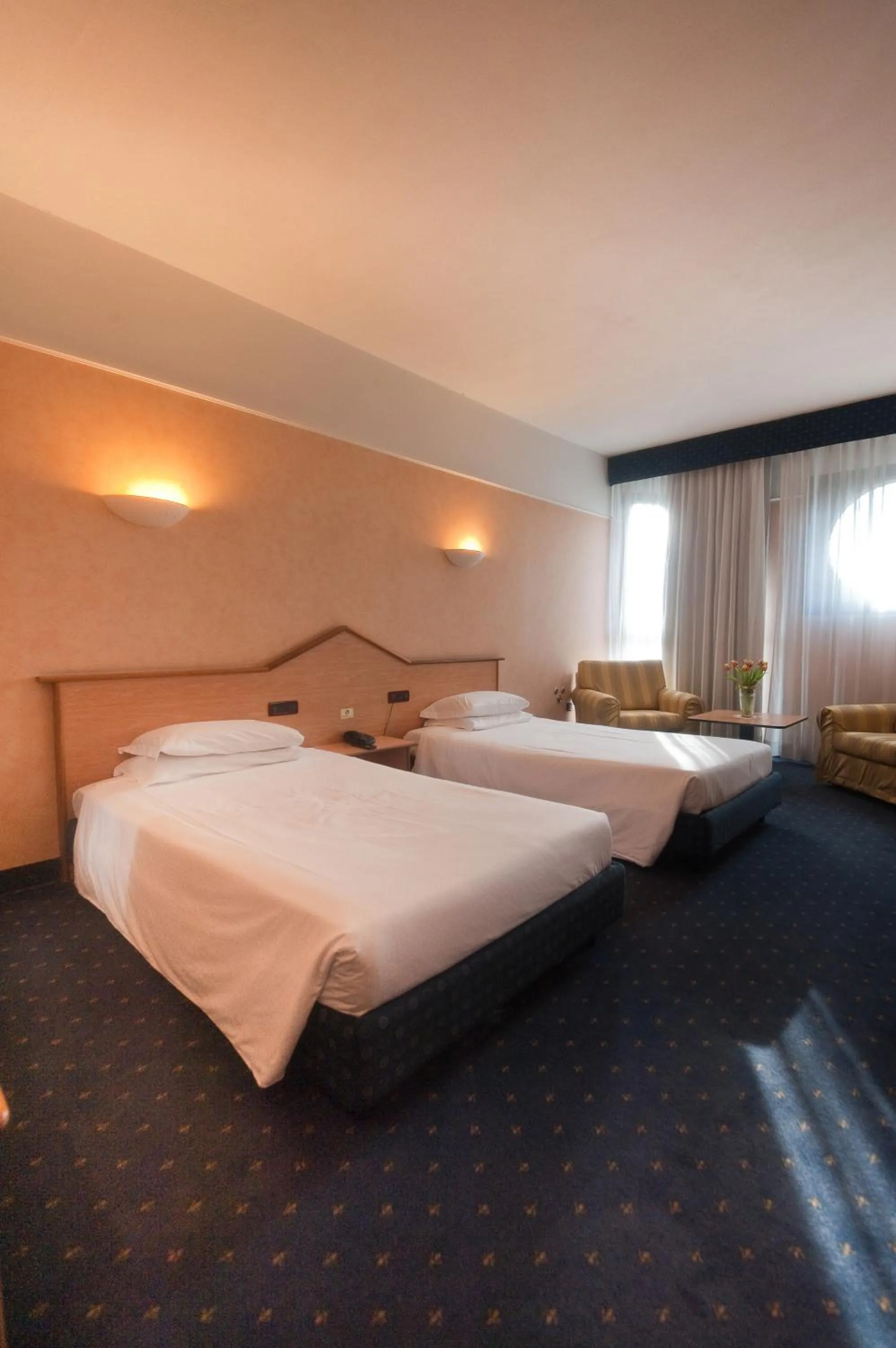 Bed in Hotel Le Sorgenti