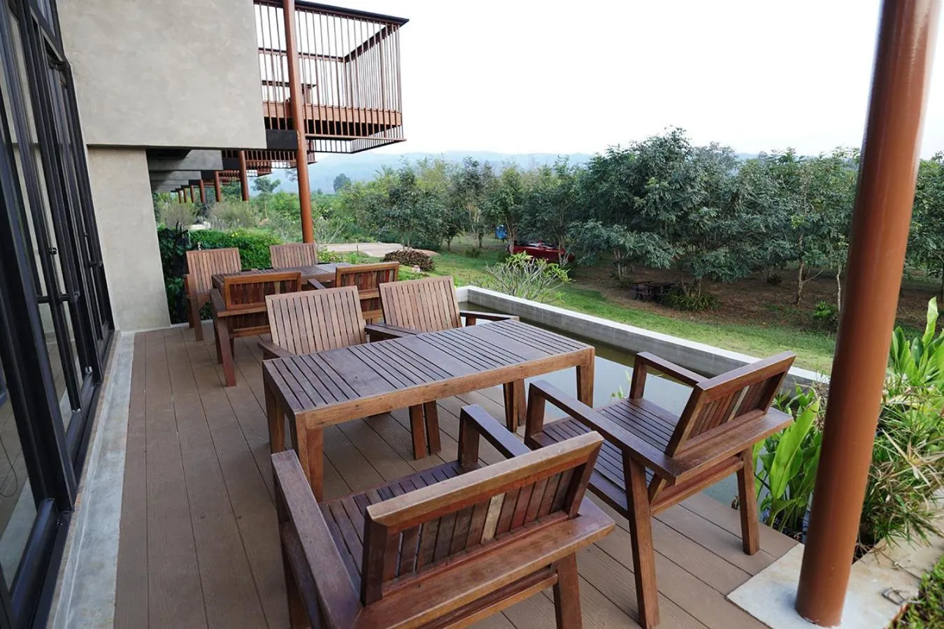 Seating area in Hug Jang Loei Garden & Resort