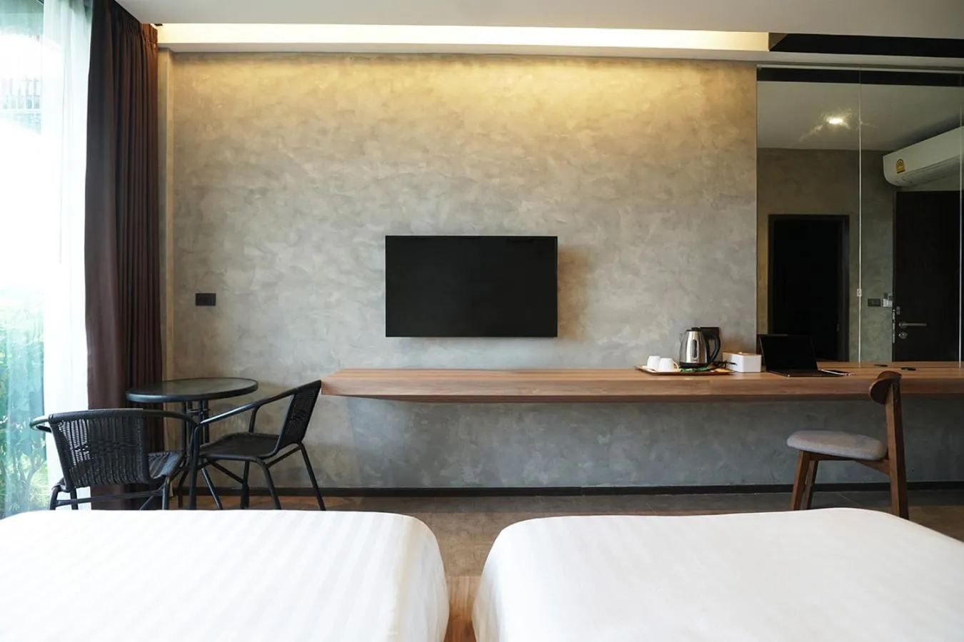 Bed in Hug Jang Loei Garden & Resort